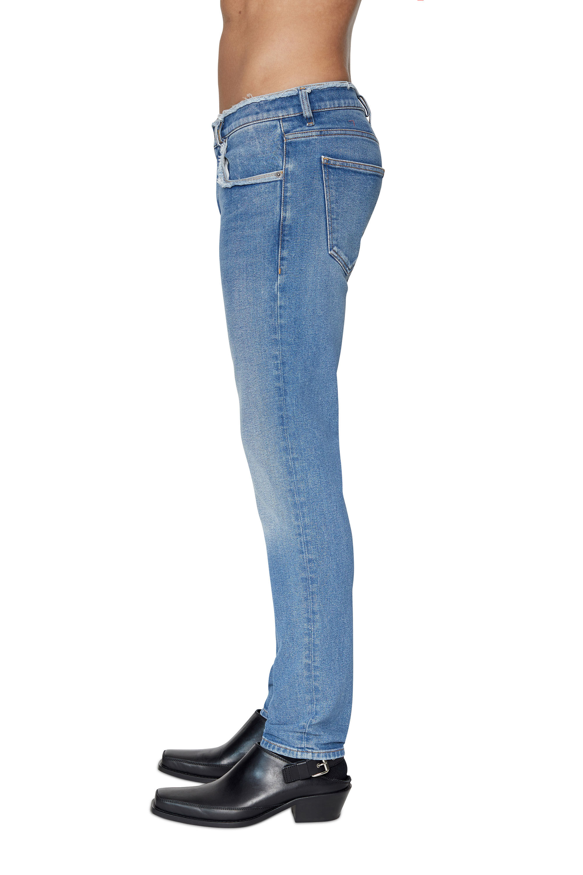 Diesel - 2019 D-STRUKT 09E19 Slim Jeans, Azul medio - Image 4
