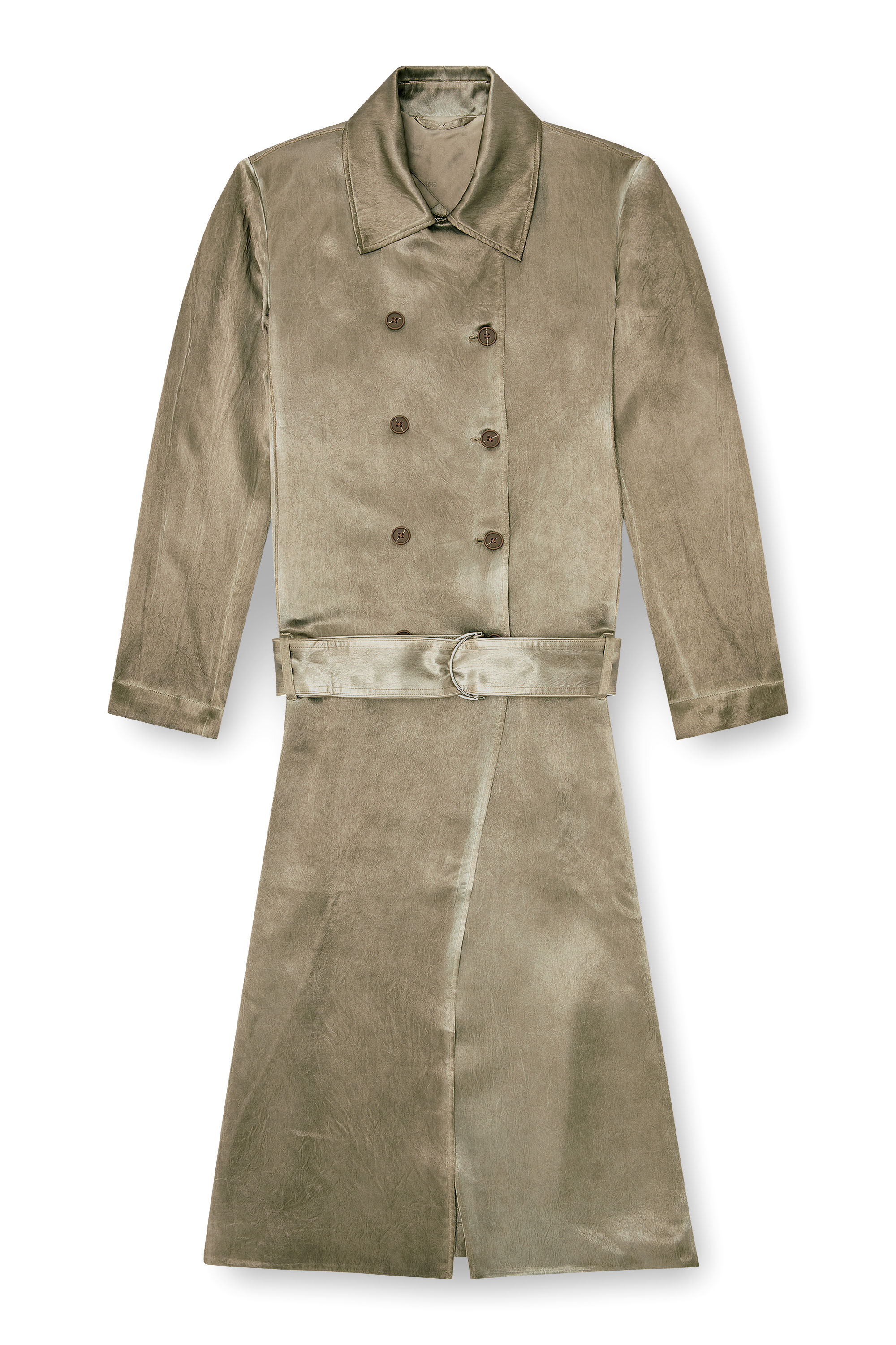 Diesel - G-LADES, Gabardina de sat&eacute;n arrugado Mujer in ToBeDefined - 2
