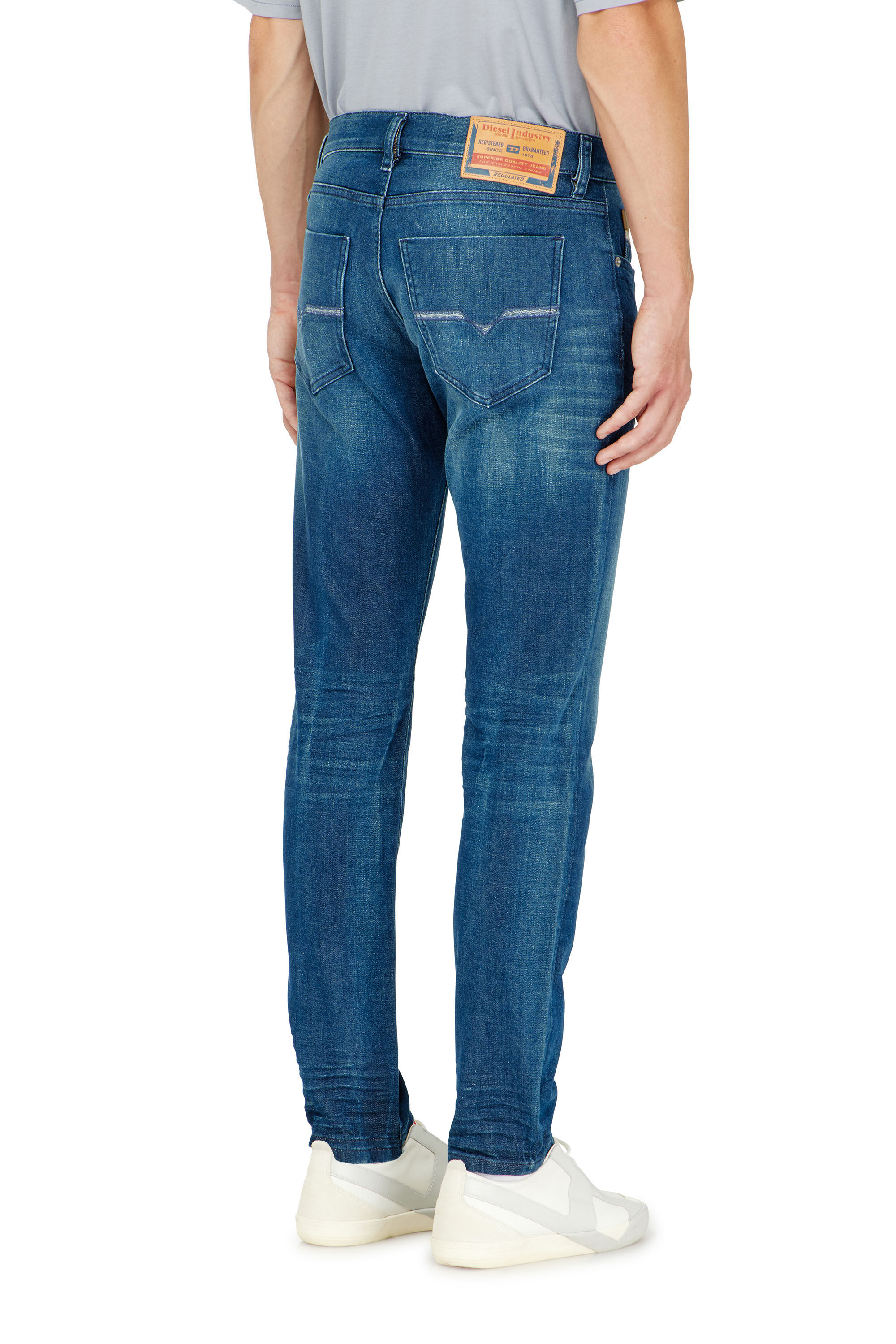Diesel - Slim Jeans 2019 D-Strukt 0PBBZ Hombre, Azul medio - 5