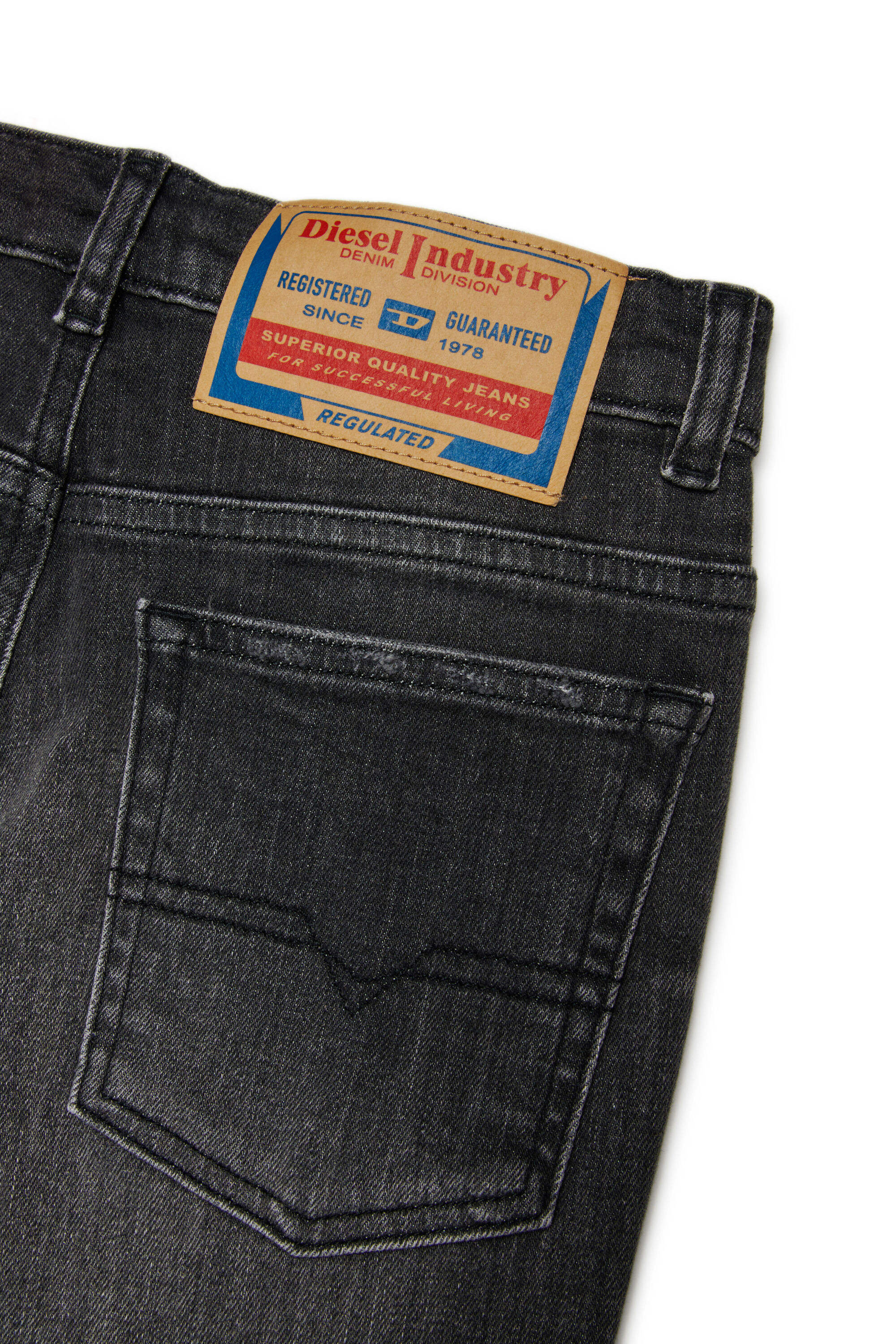 Diesel - D-MAKI-J Hombre, Negro/Gris oscuro - 4