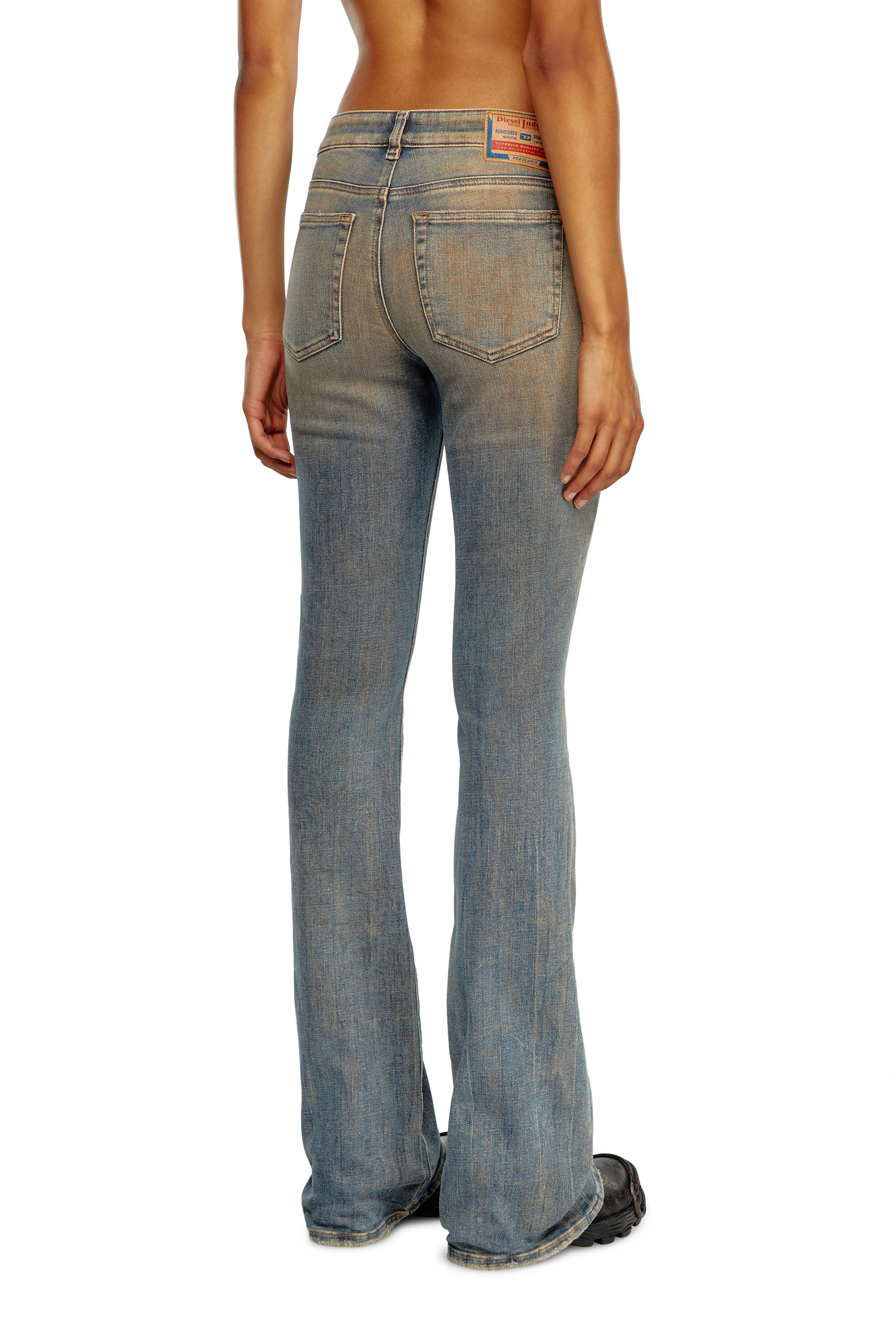 Diesel - Bootcut and Flare Jeans 1969 D-Ebbey 09J23, Mujer Bootcut y Flare Jeans - 1969 D-Ebbey in Azul marino - Image 4