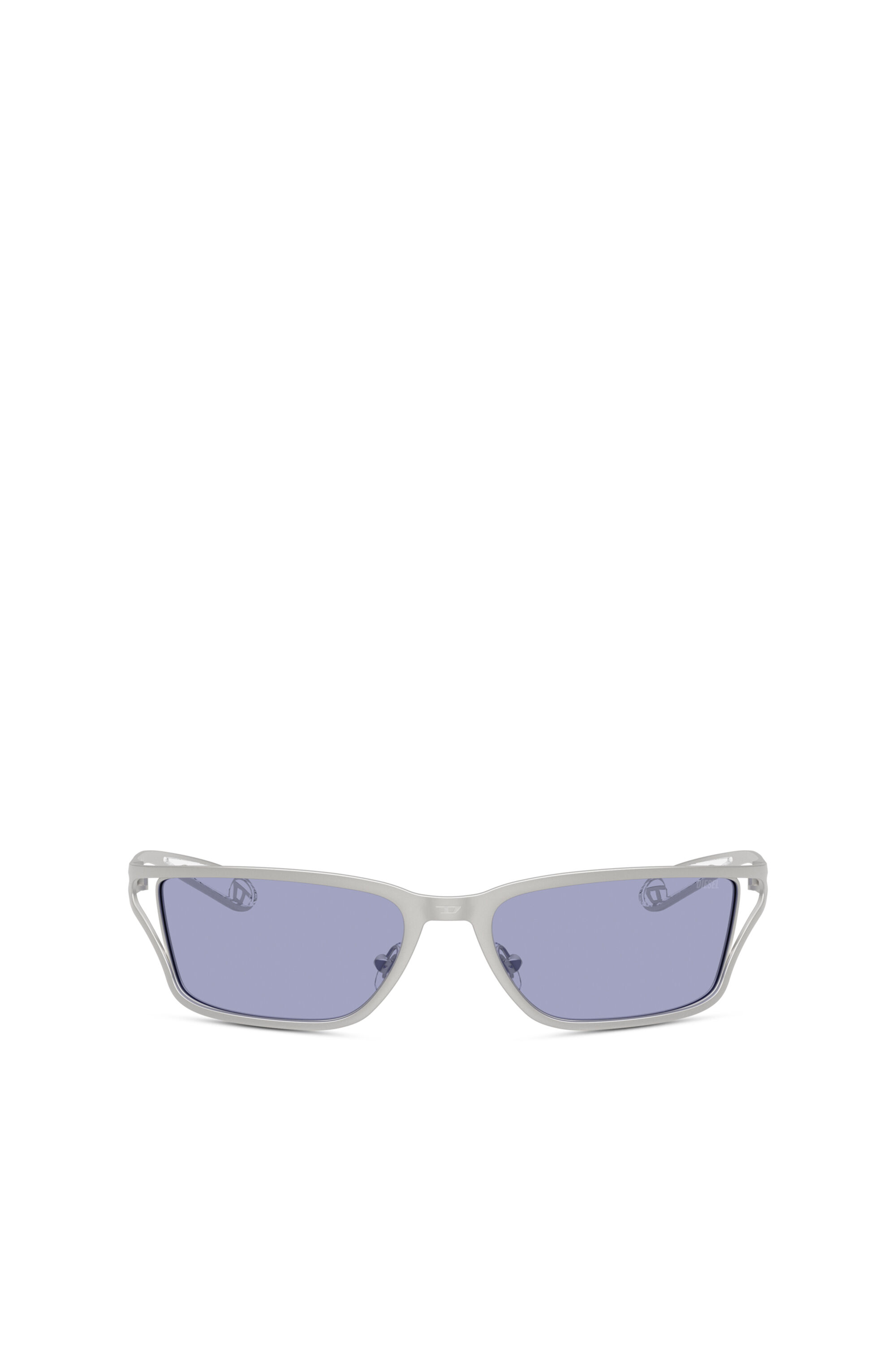 Diesel - 0DL1015, Gafas de sol rectangulares Unisex in Gris - 1