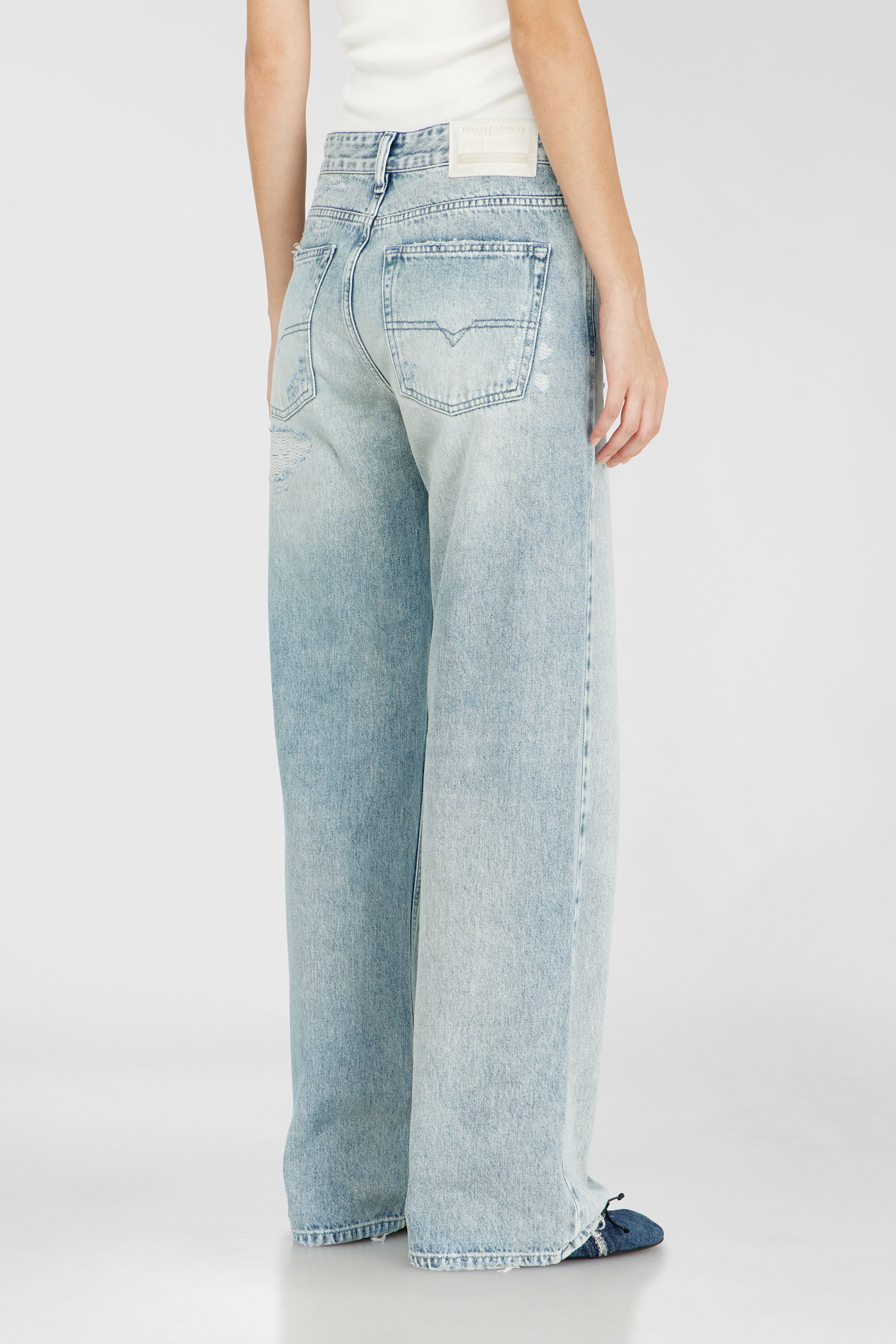 Diesel - Relaxed Jeans 1990 D-Waigee 09R51 Mujer, null - 5