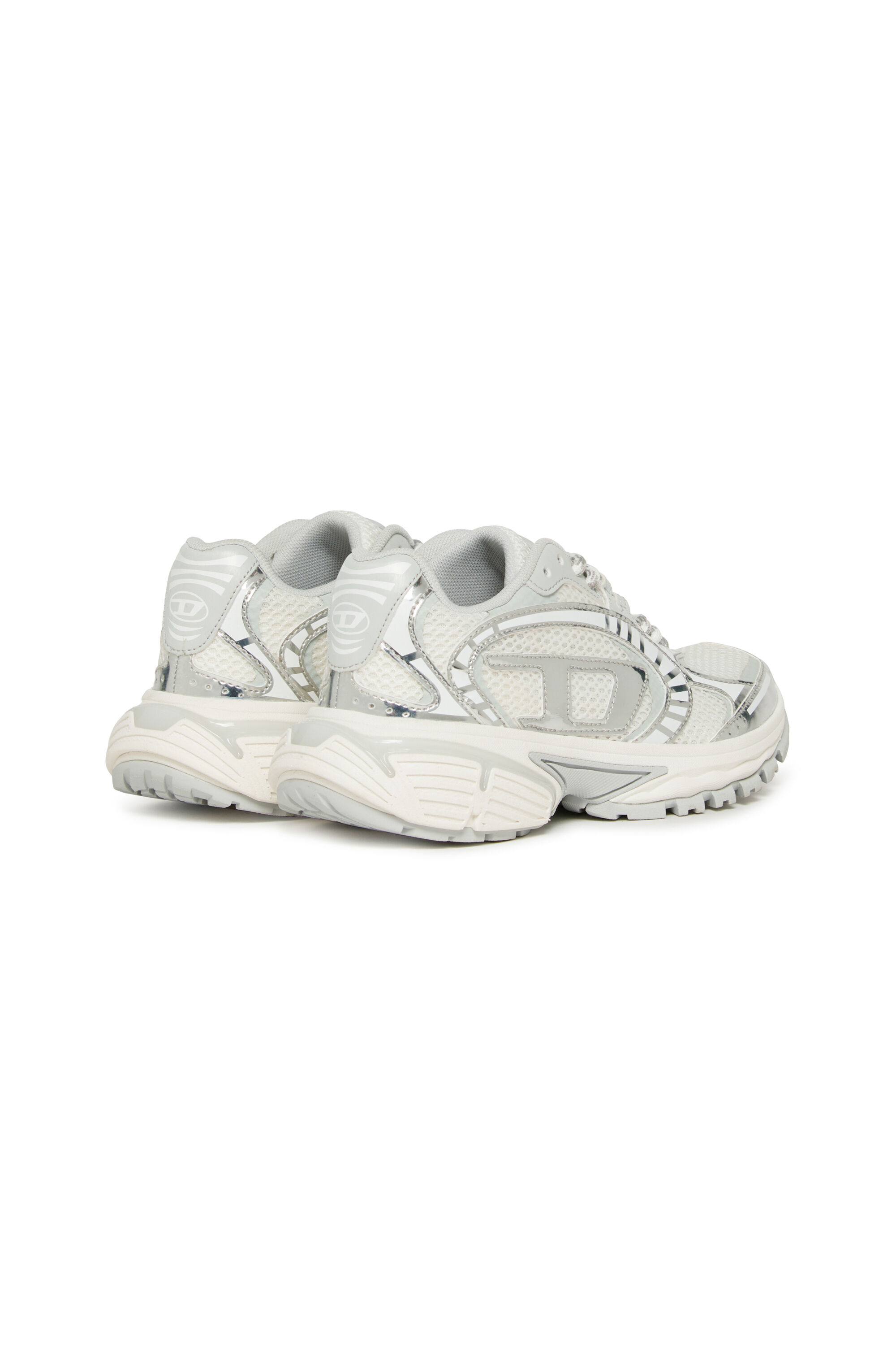 S-PRO-V-DENSE LOW, Blanco/Plateado