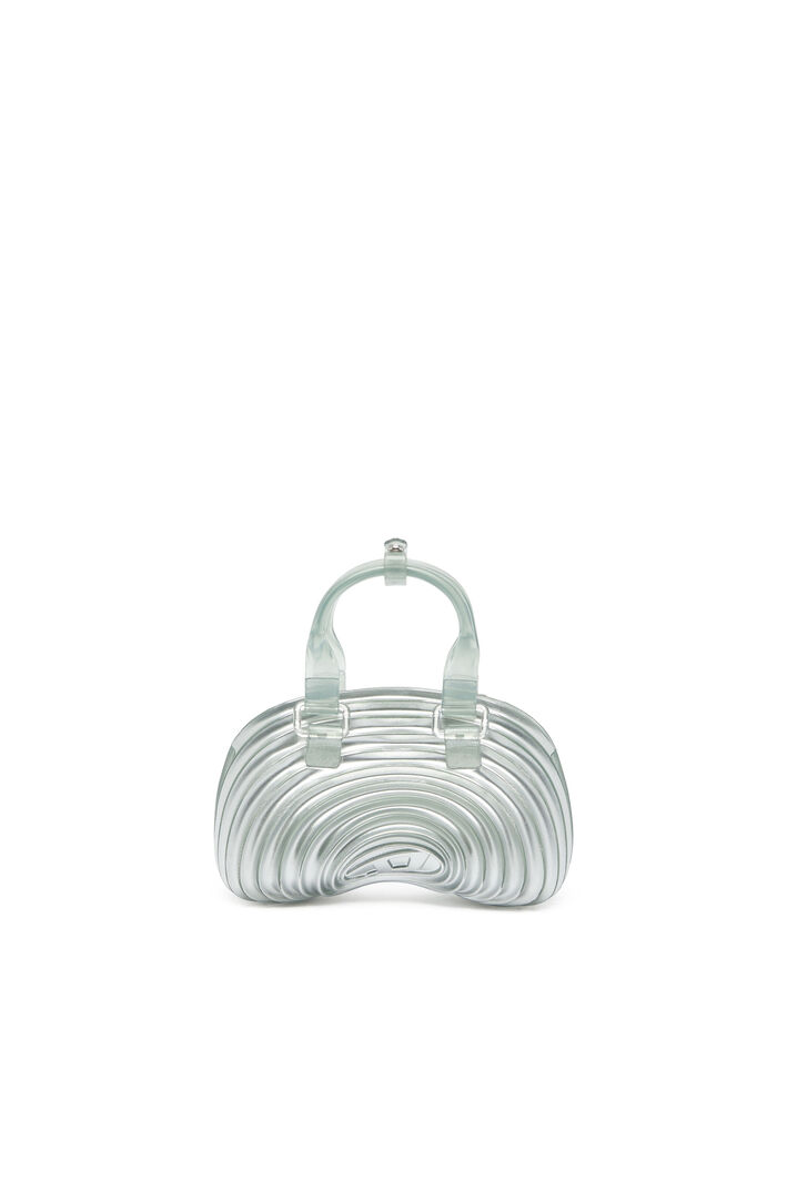 Diesel - MELISSA QUANTUM DOME, Quantum Dome – Bolso de mano en Melflex® Mujer in Plateado - 4