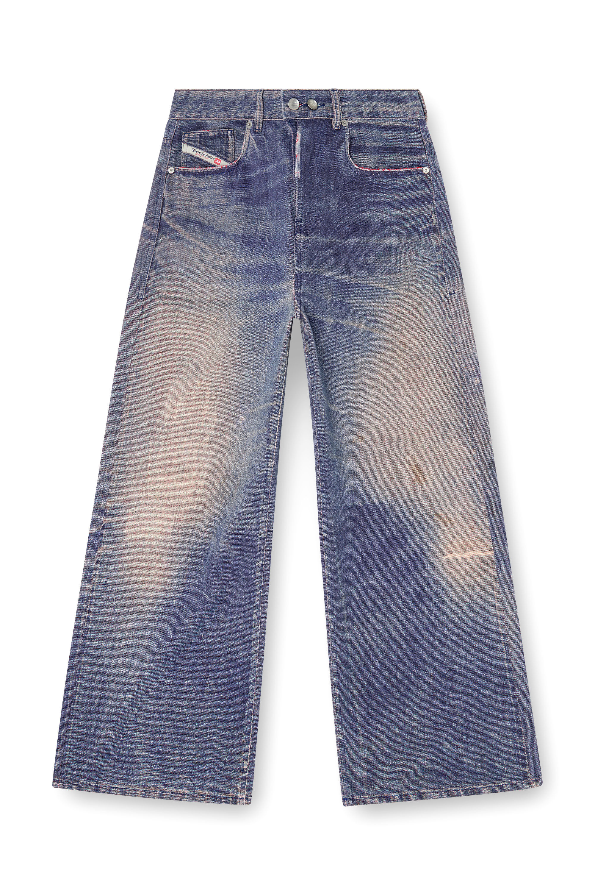 Diesel - Relaxed Jeans 1996 D-Sire 09P95 Mujer, Azul Oscuro - 6
