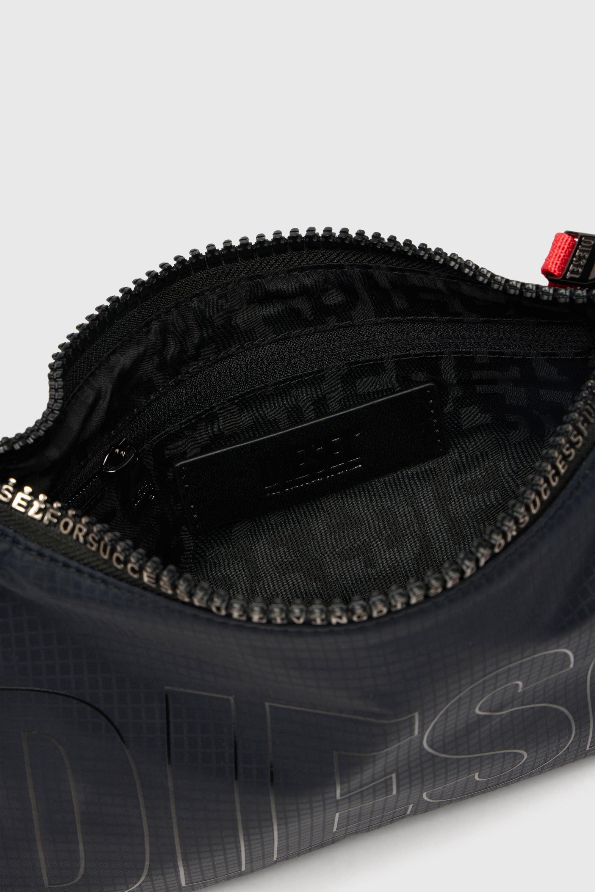Diesel - ZIP-D CROSSBODY BAG X, Zip-D X-Bolso de hombro utility expandible Unisex in Negro - 5
