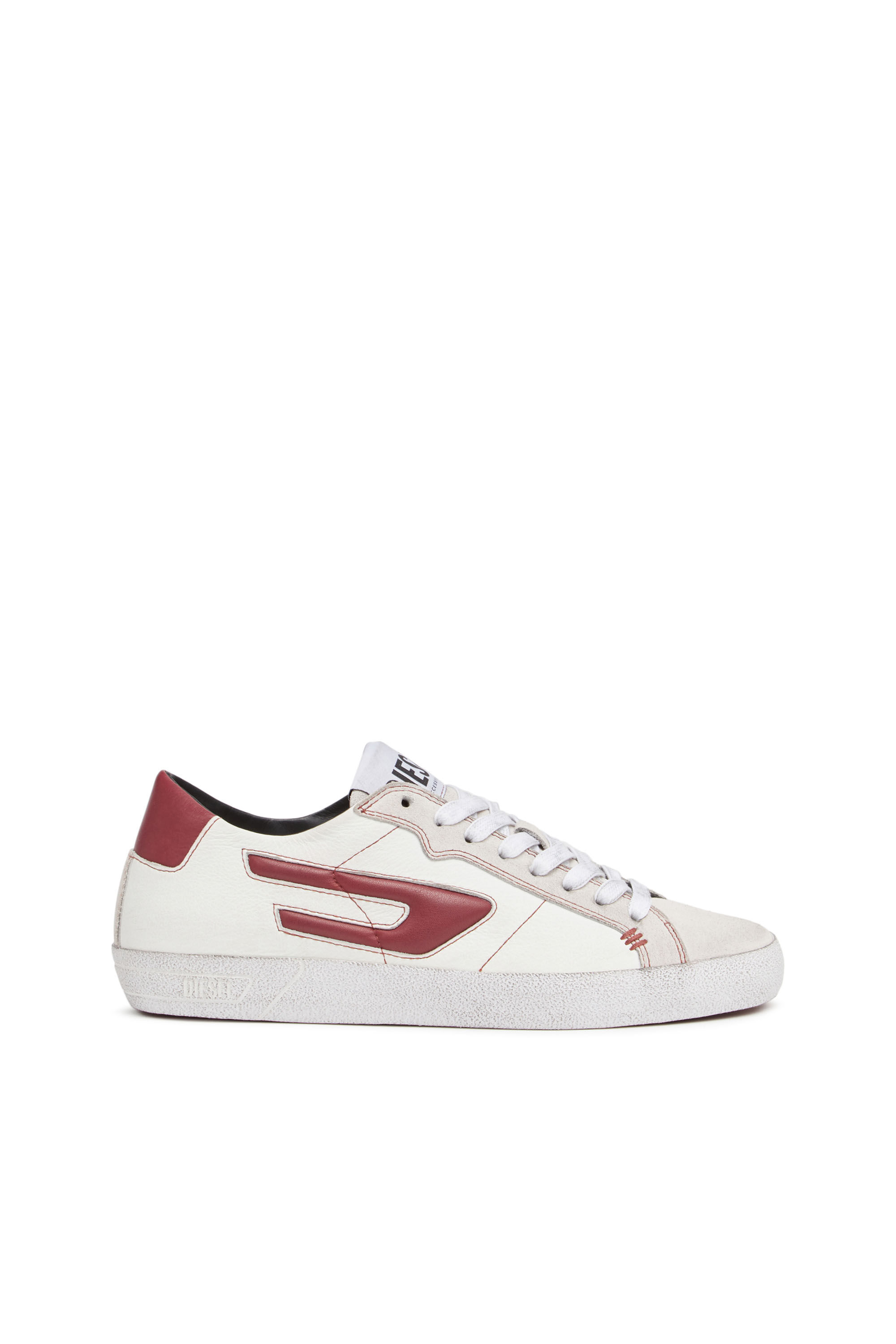 Diesel - S-LEROJI LOW W, Blanco/Rojo - Image 1