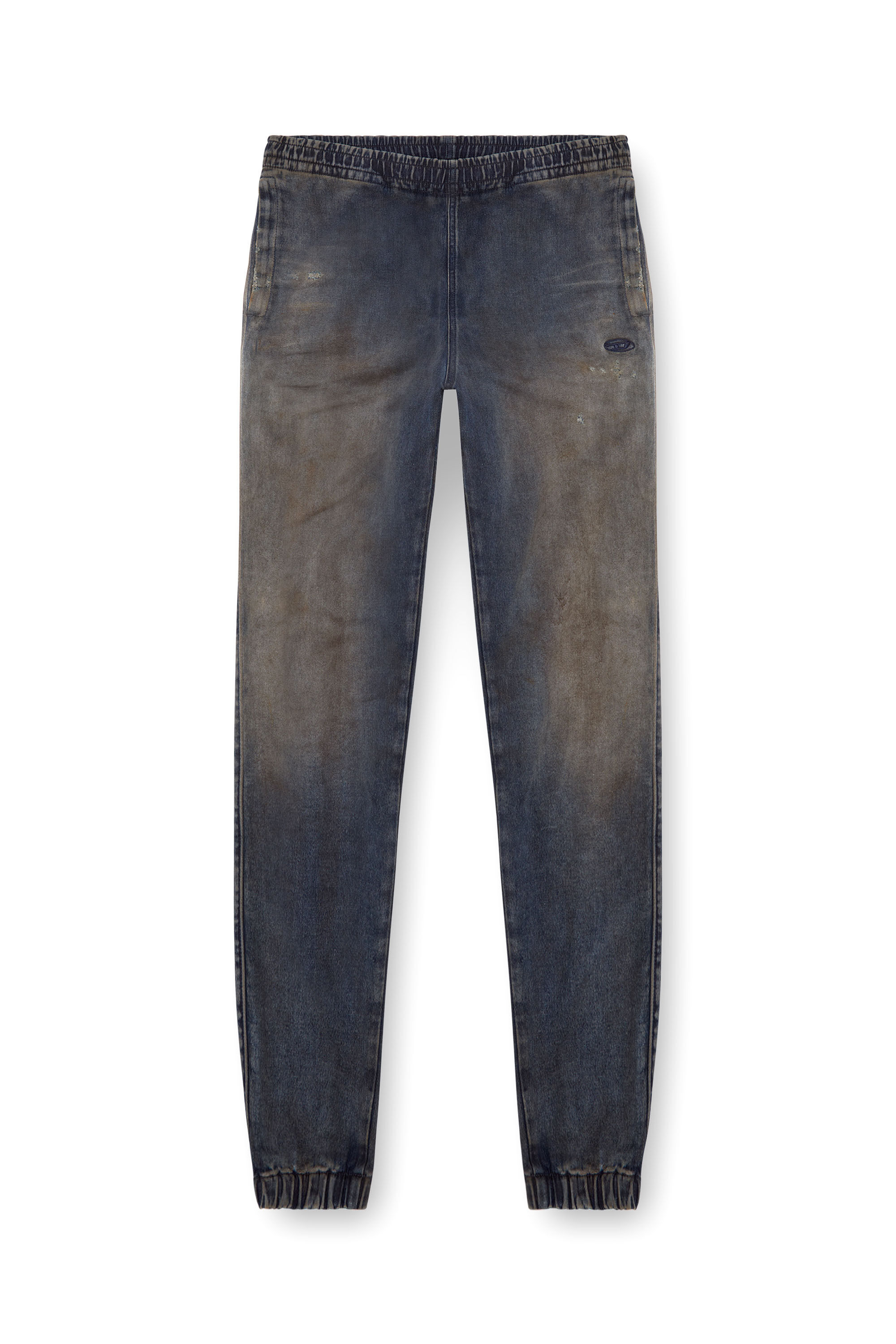 Diesel - Hombre Tapered D-Lab Track Denim 068LV, Azul Oscuro - Image 2