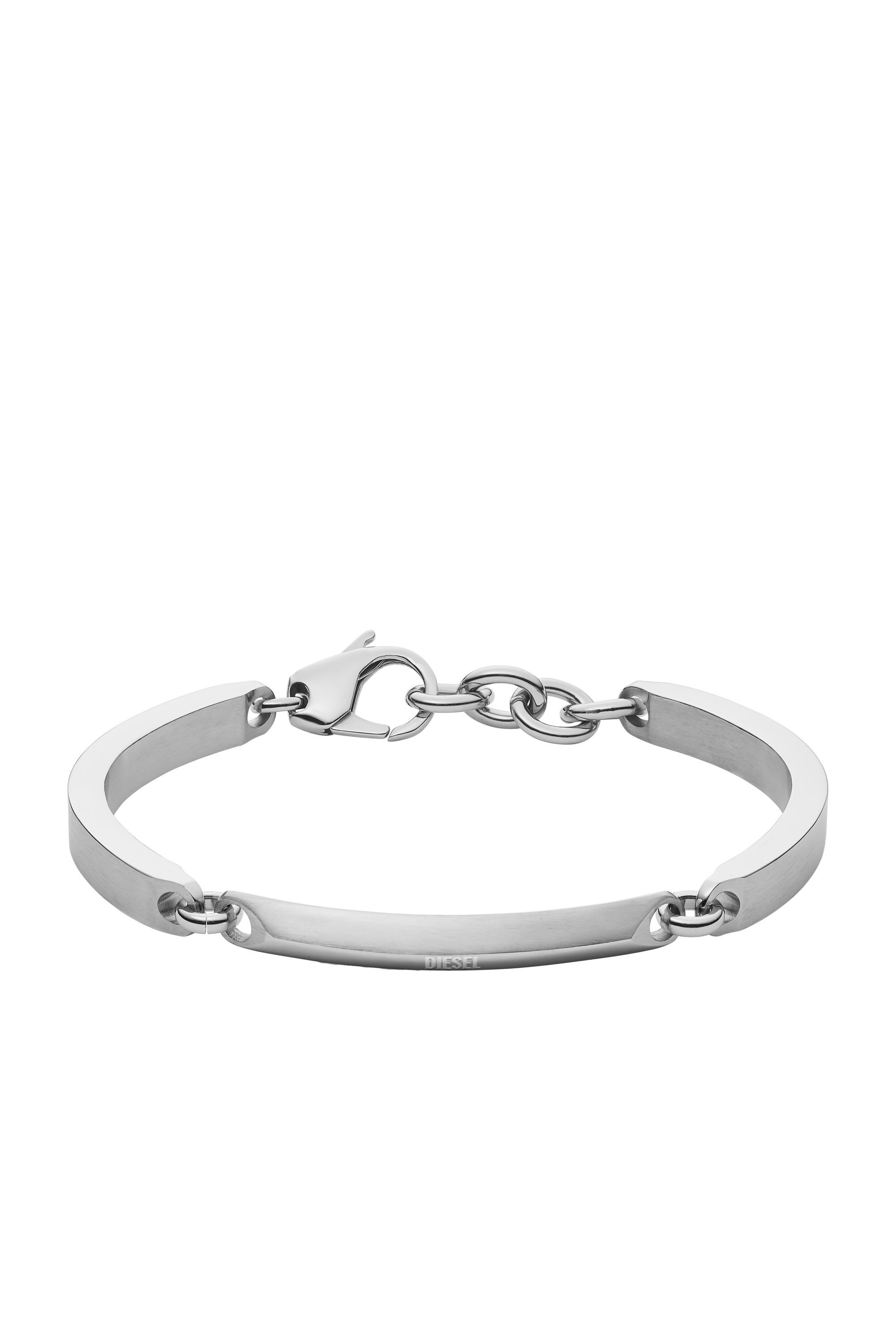 Diesel - DX1172, Pulsera en acero inoxidable Hombre in Plateado - 1