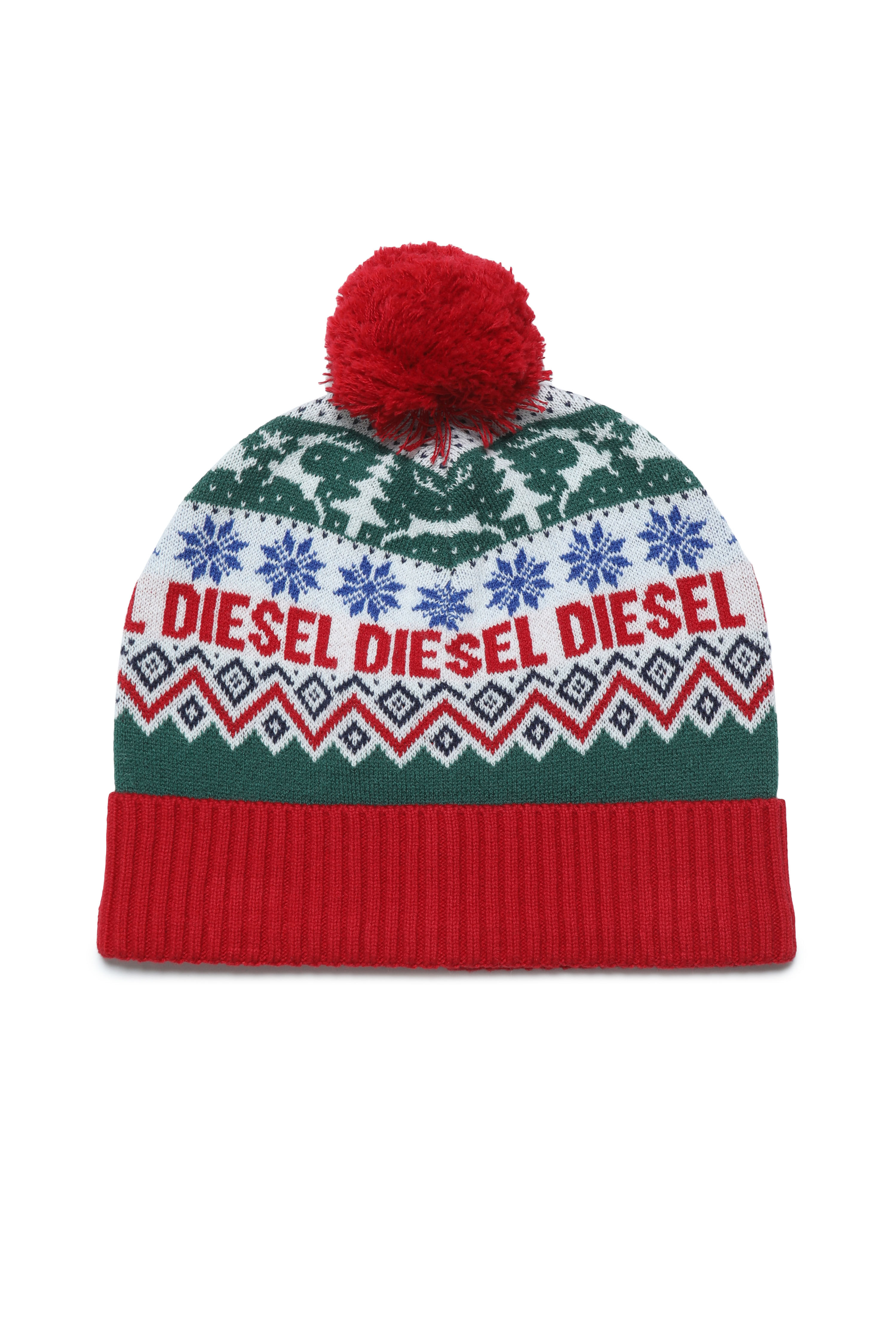 Christmas beanie in wool blend | 4-16 YEARS Girls | Diesel