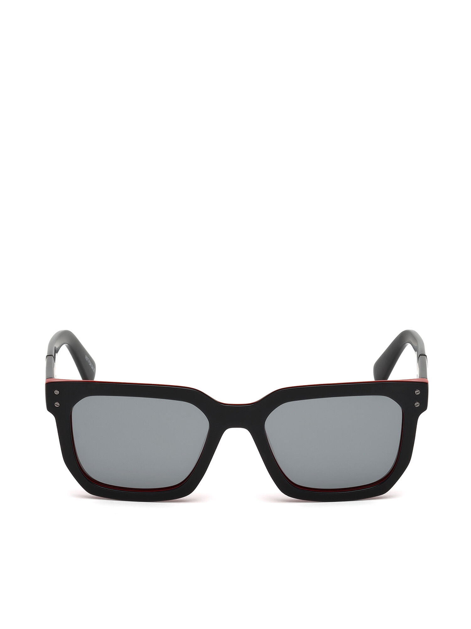 Diesel - DL0253, Gafas con hendidura interna Hombre in Negro - 1