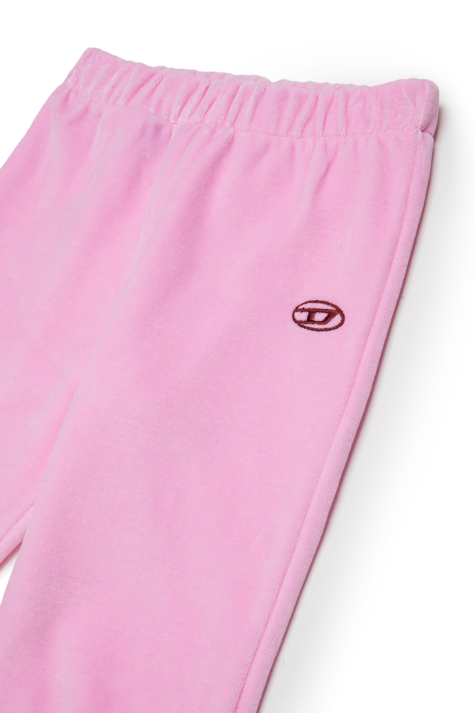 Diesel - PHENIB, Pantal&oacute;n de felpa con bordado Oval D Hombre in Rosa - 3