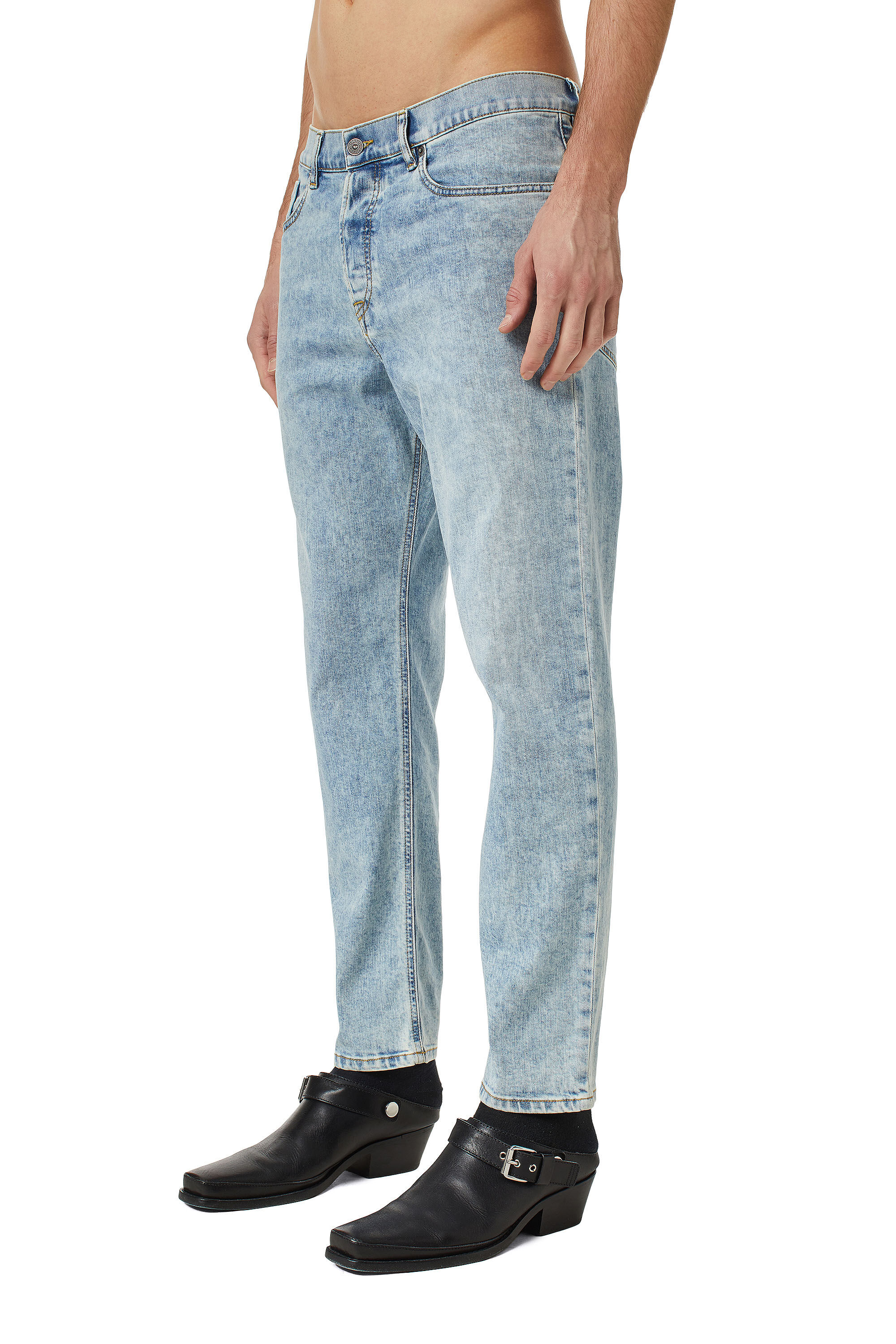 Diesel - 2005 D-FINING 0GDAM Tapered Jeans, Azul Claro - Image 5