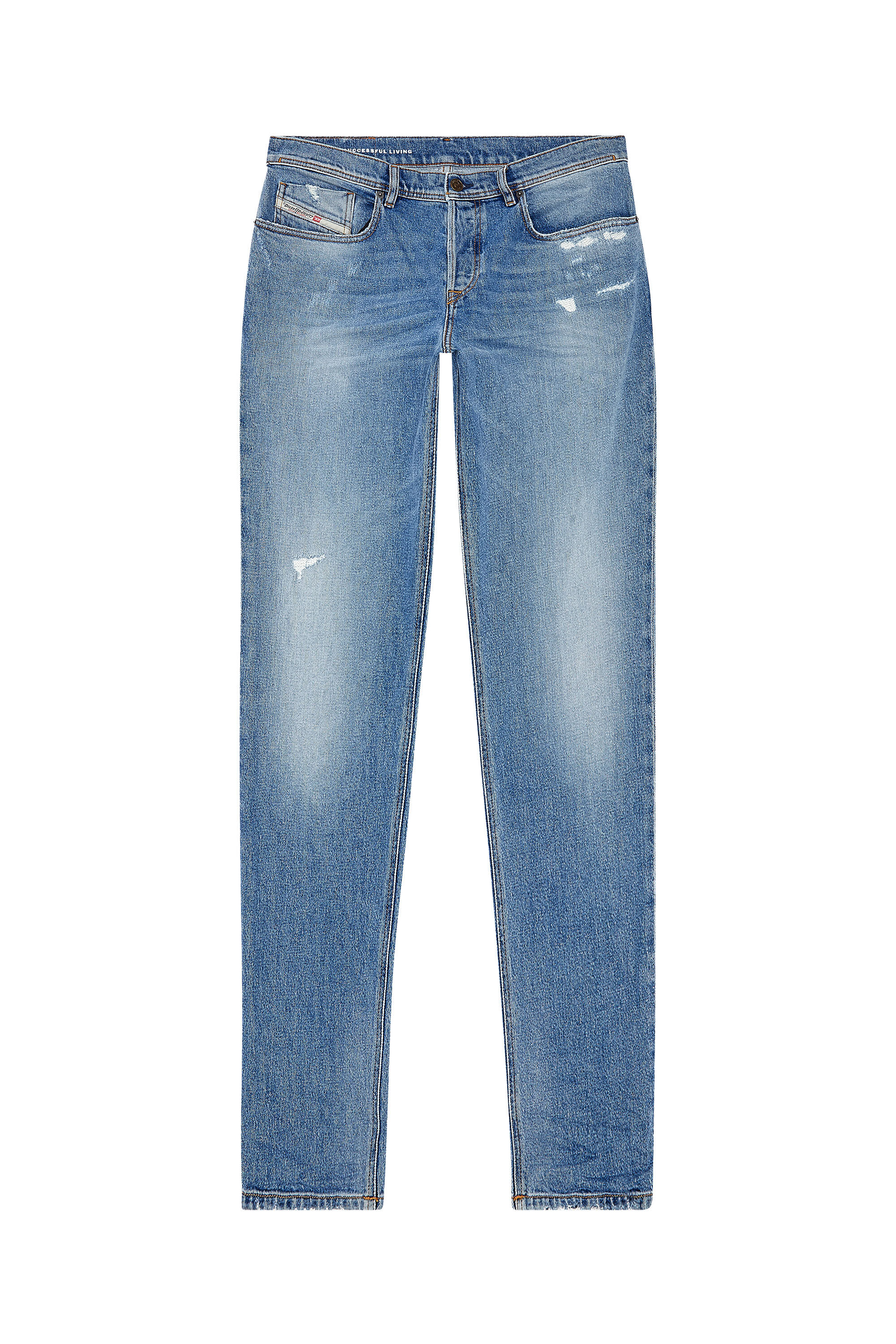 Diesel - Tapered Jeans 2023 D-Finitive 09H46, Azul Claro - Image 2