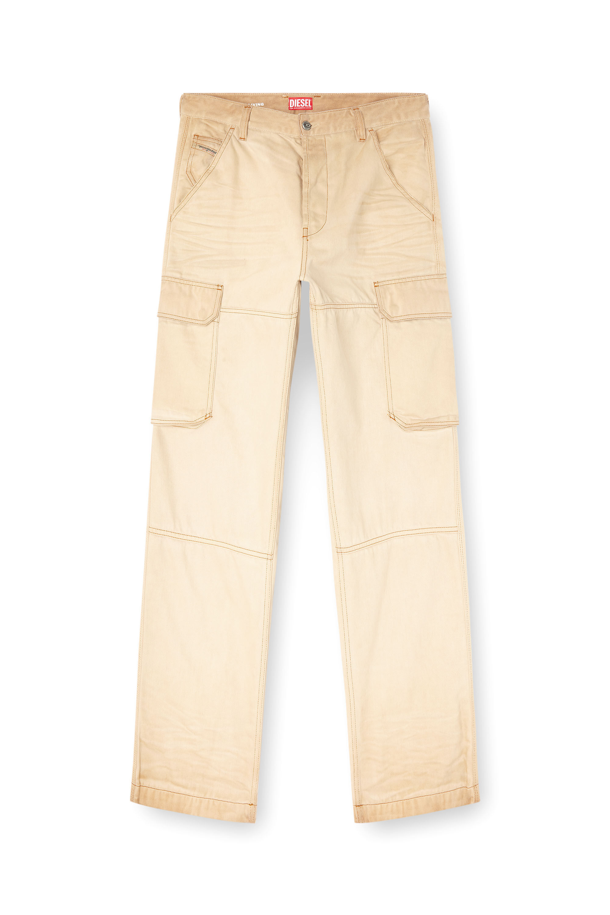 Diesel - Man's Regular Jeans D-Uty 09L26, Beige - 2