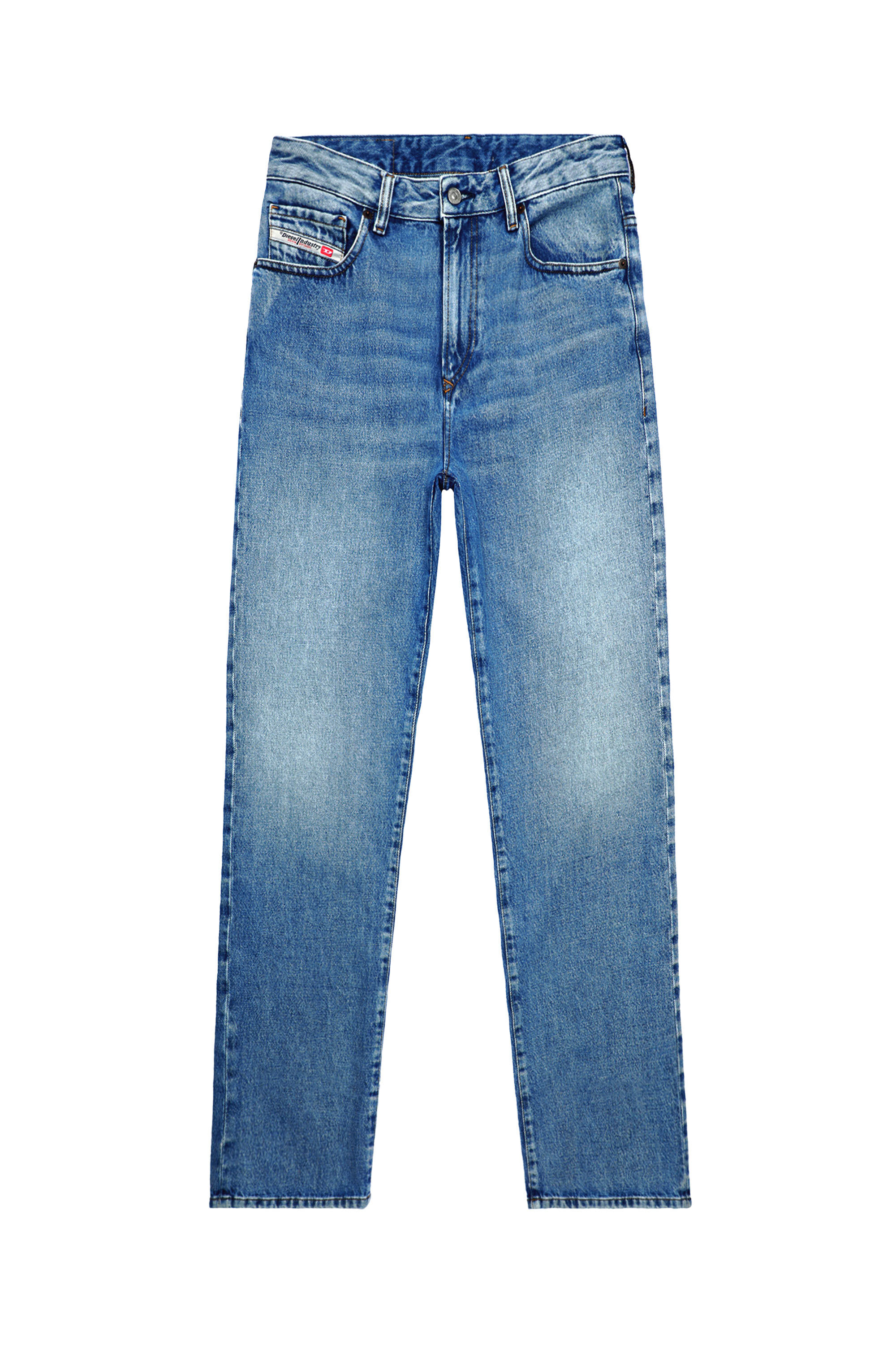 Diesel - 1999 09C16 Straight Jeans, Azul medio - Image 2