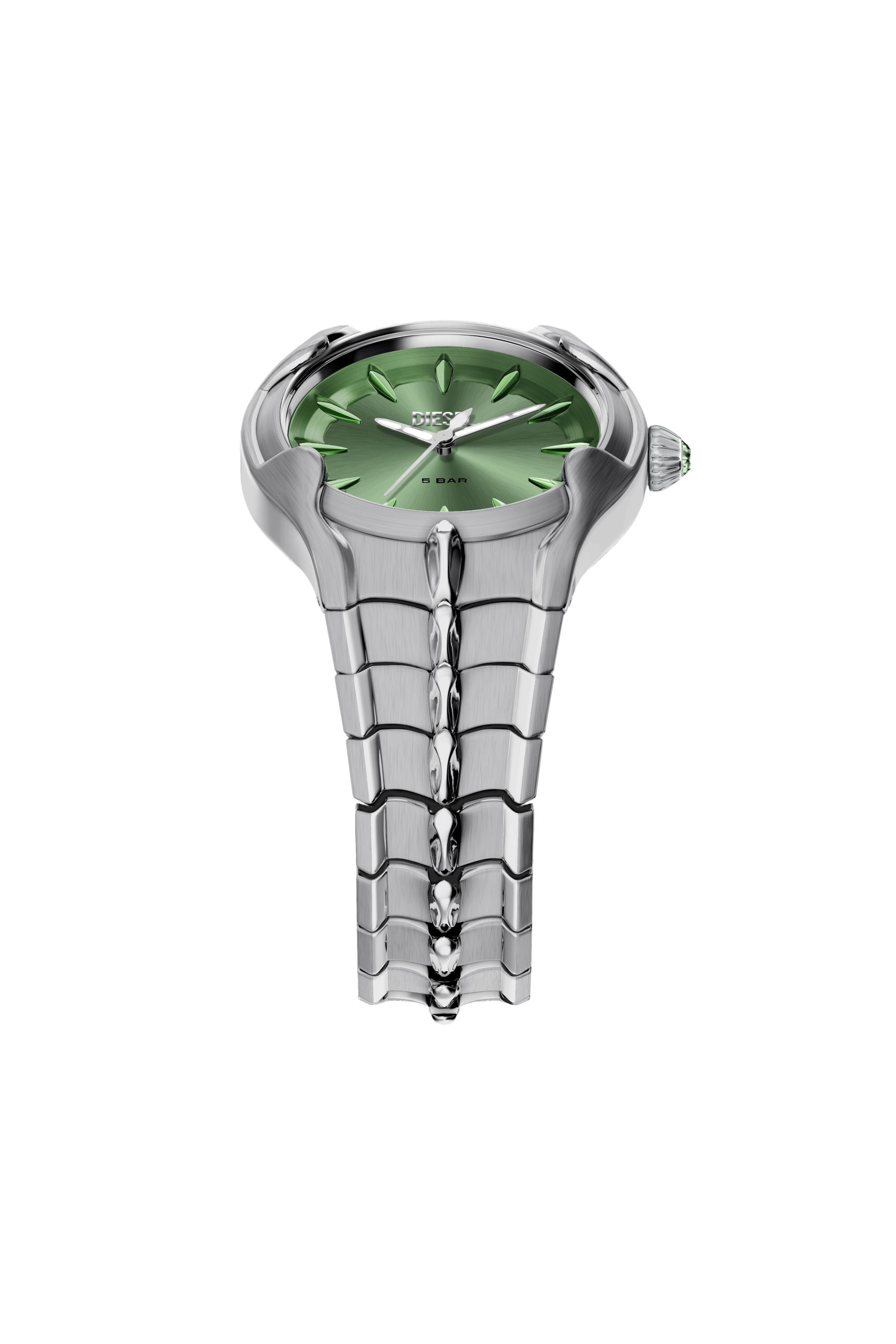 Diesel - DZ5632 WATCH, Reloj Vert de acero inoxidable Hombre in Plateado - 6