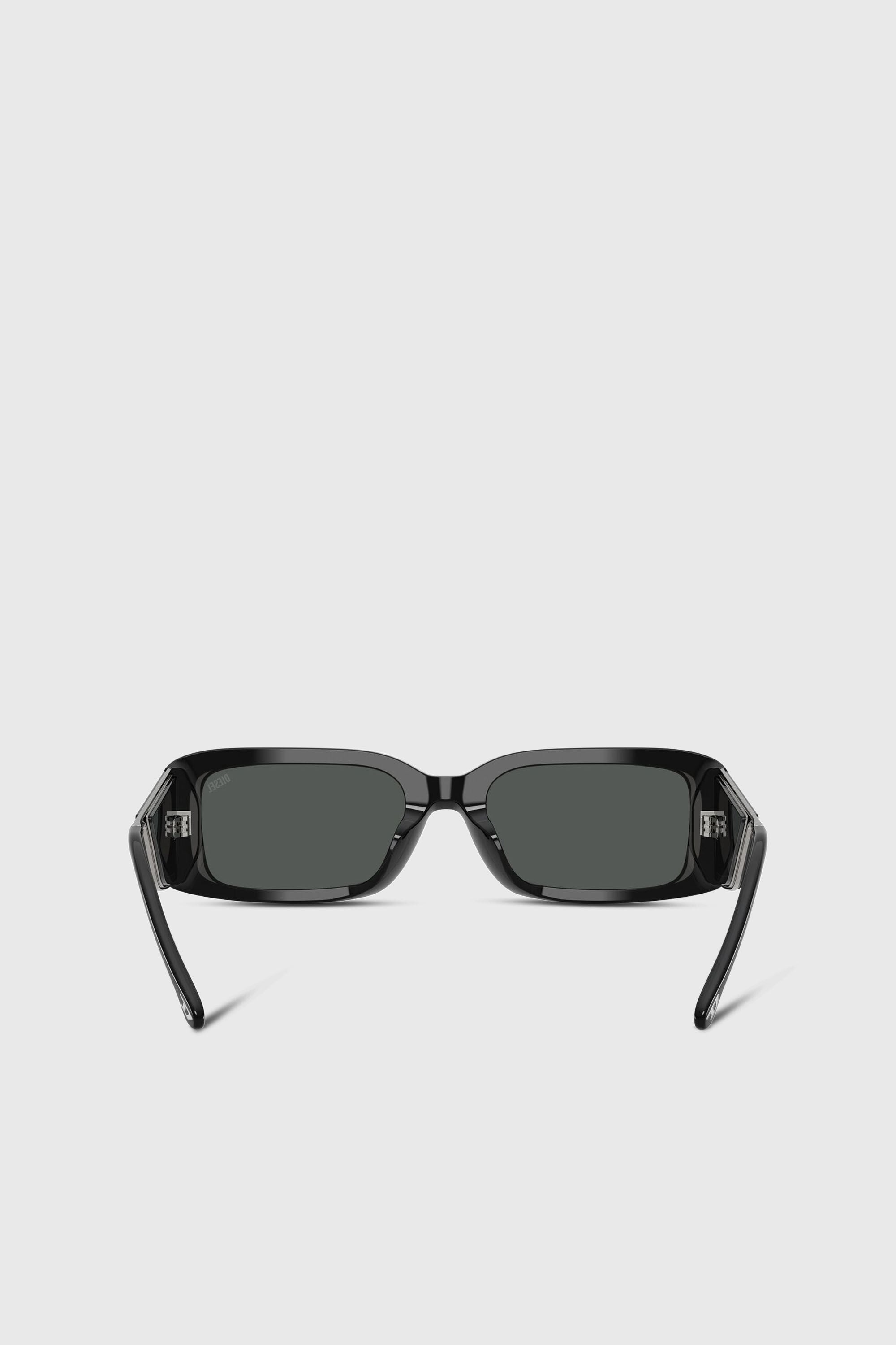 Diesel - 0DL2017U, Unisex's Rectangle sunglasses in Black - 3