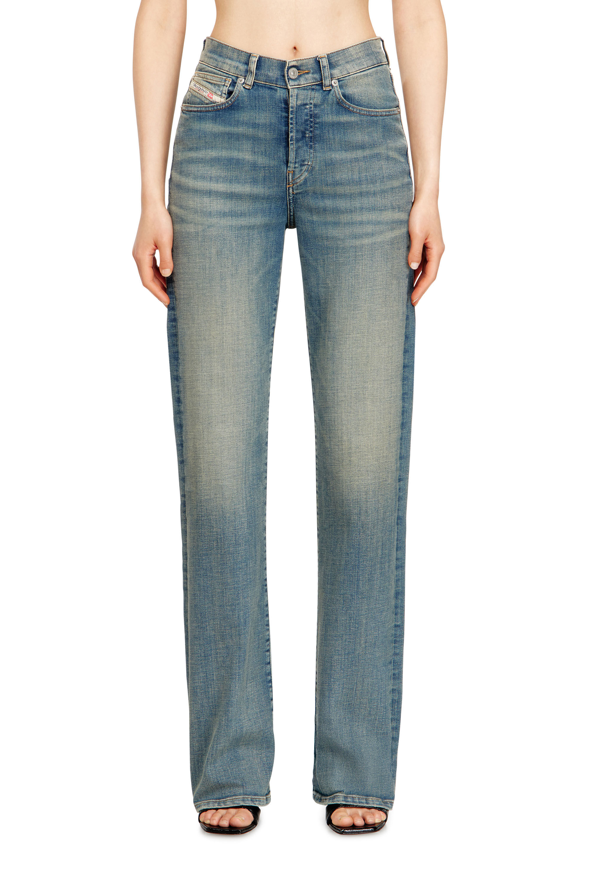 Diesel - Regular Jeans 1971 D-Sent 09N32 Mujer, Azul medio - 3