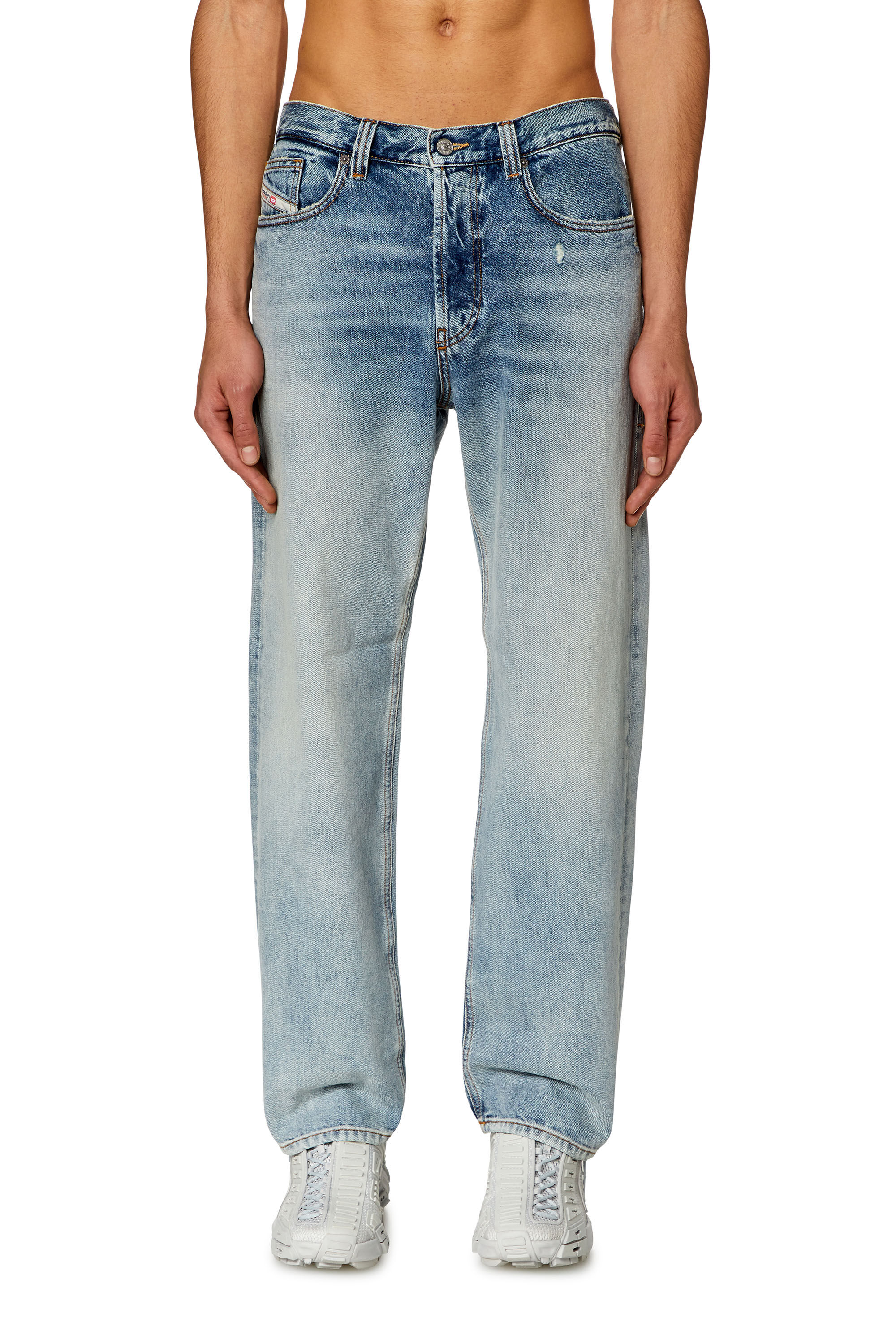 Diesel - Straight Jeans 2010 D-Macs 09H97, Hombre Straight Jeans - 2010 D-Macs in Azul marino - Image 2