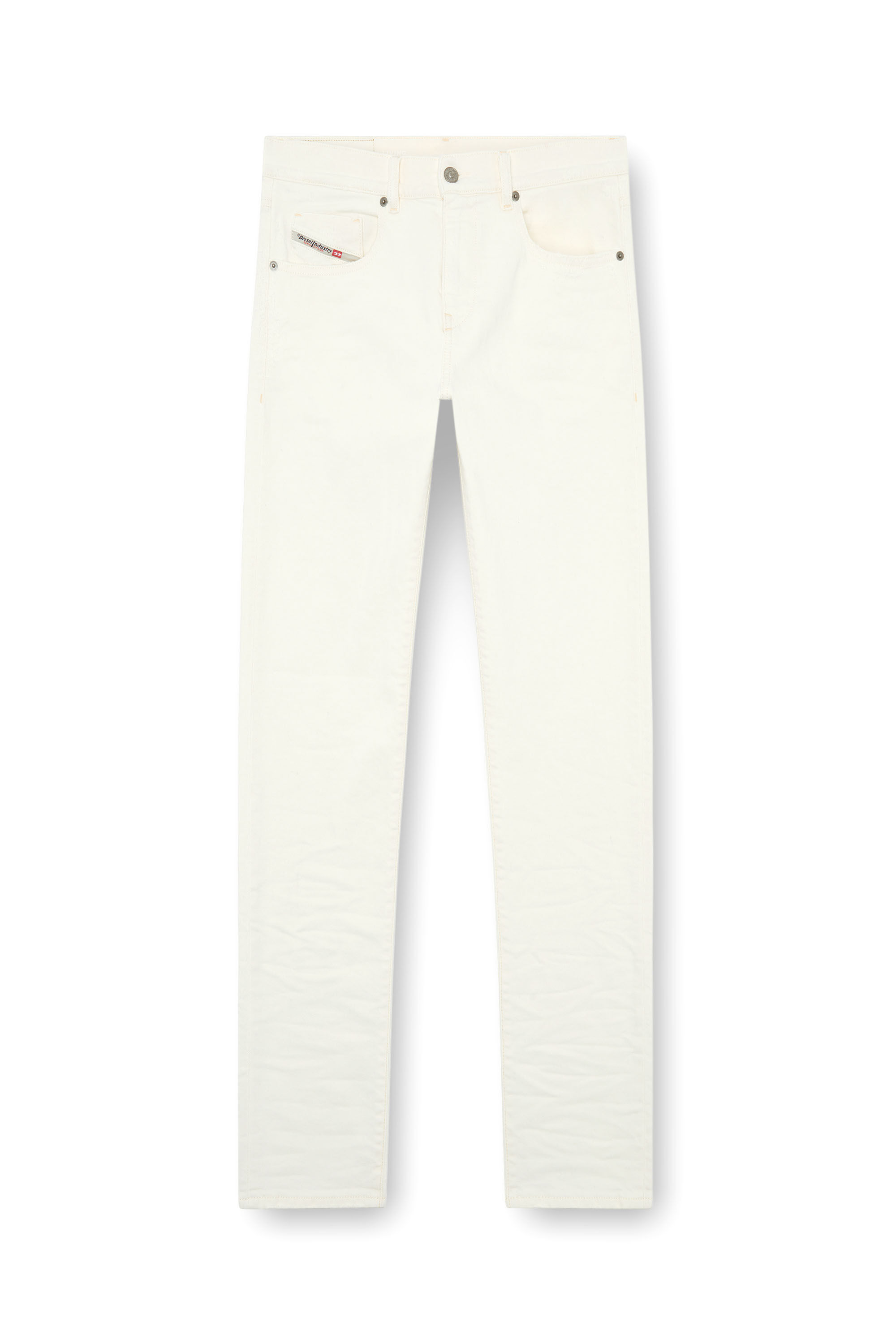 Diesel - Slim Jeans 2019 D-Strukt 09I15, Hombre Slim Jeans - 2019 D-Strukt in Blanco - Image 2