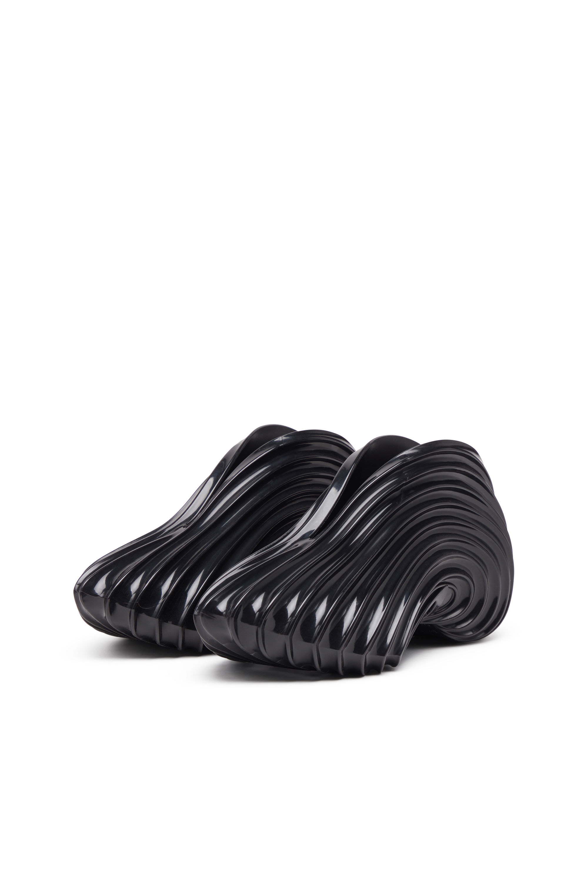 Diesel - MELISSA QUANTUM SNEAKERS X, Unisex's Slip-on sneaker in Melflex® in Black - 10