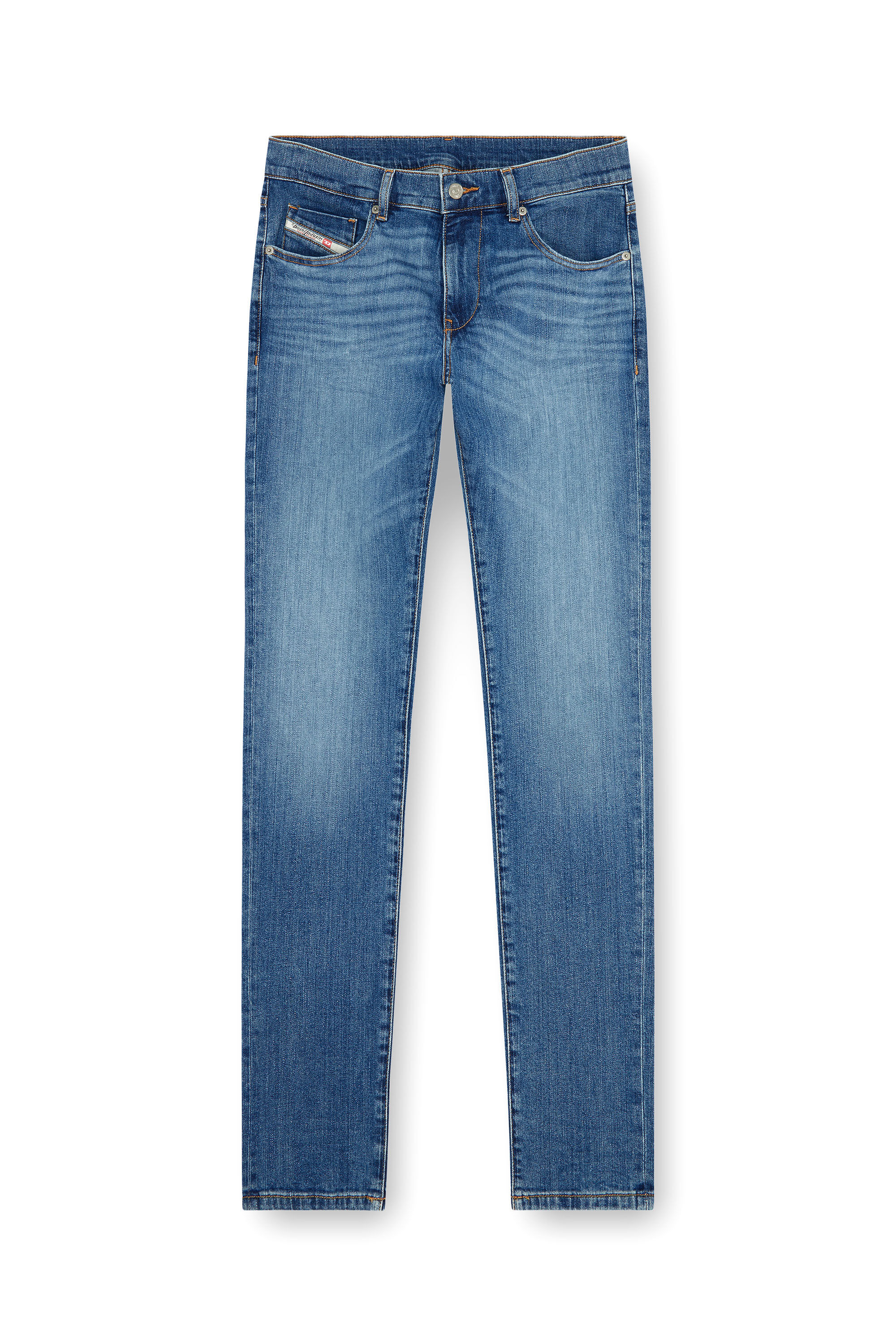 Diesel - Hombre Slim Jeans 2019 D-Strukt 0KIAL, Azul Claro - Image 1