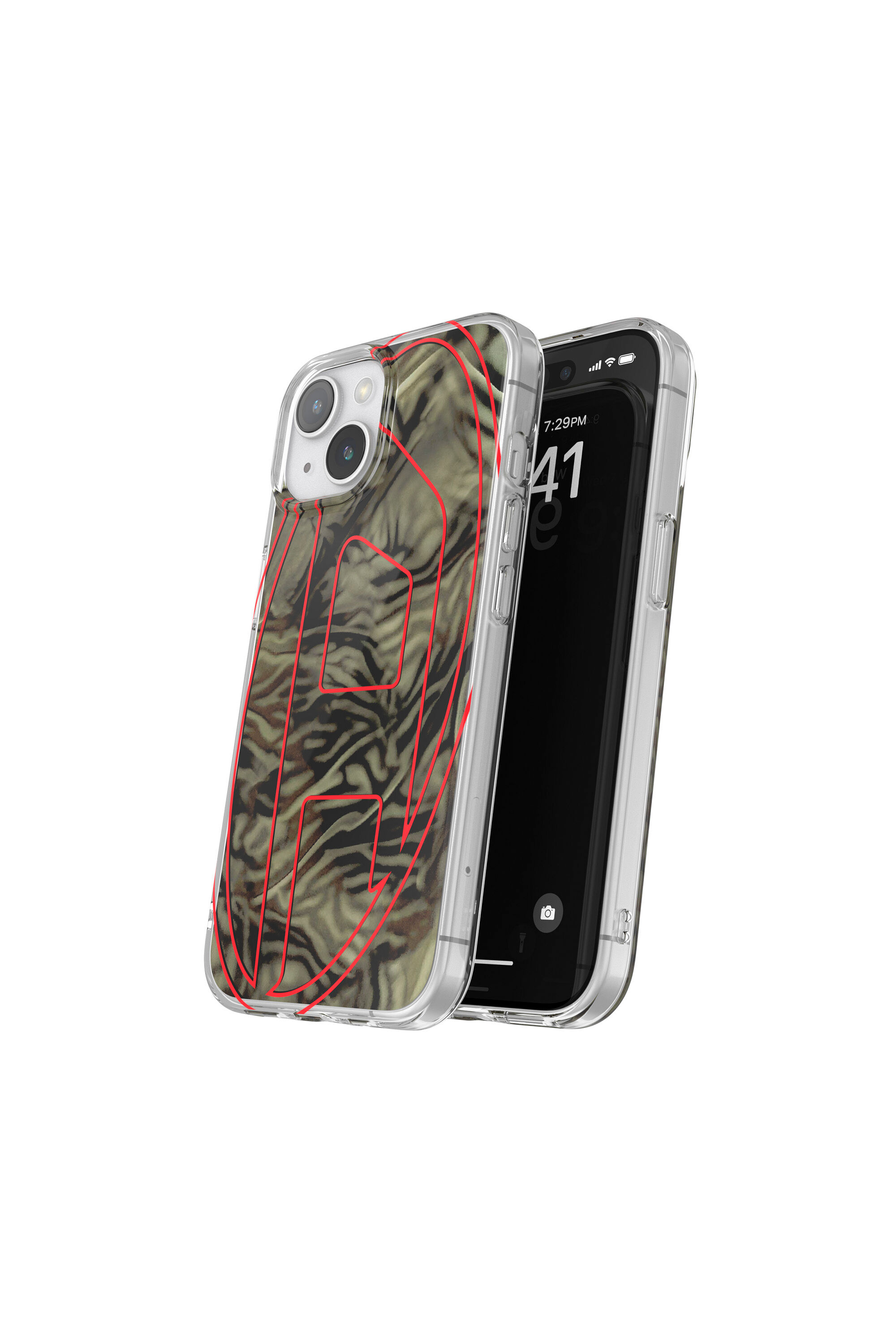 Diesel - 60051 AOP CASE, Funda camou por iP 15 Unisex in Multicolor - 3