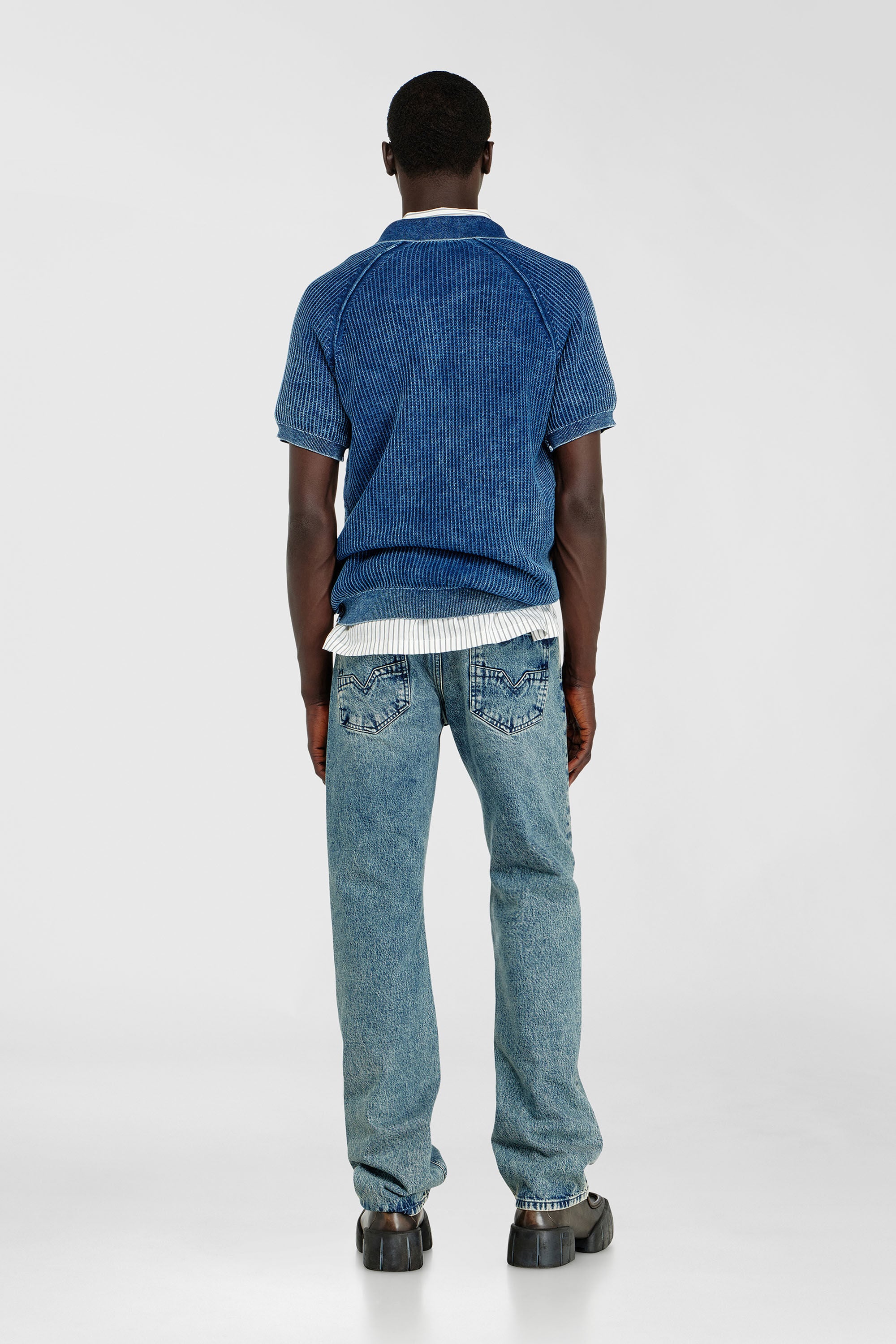 Diesel - Regular Jeans 1985 Larkee 0IFBV Hombre, Azul medio - 3