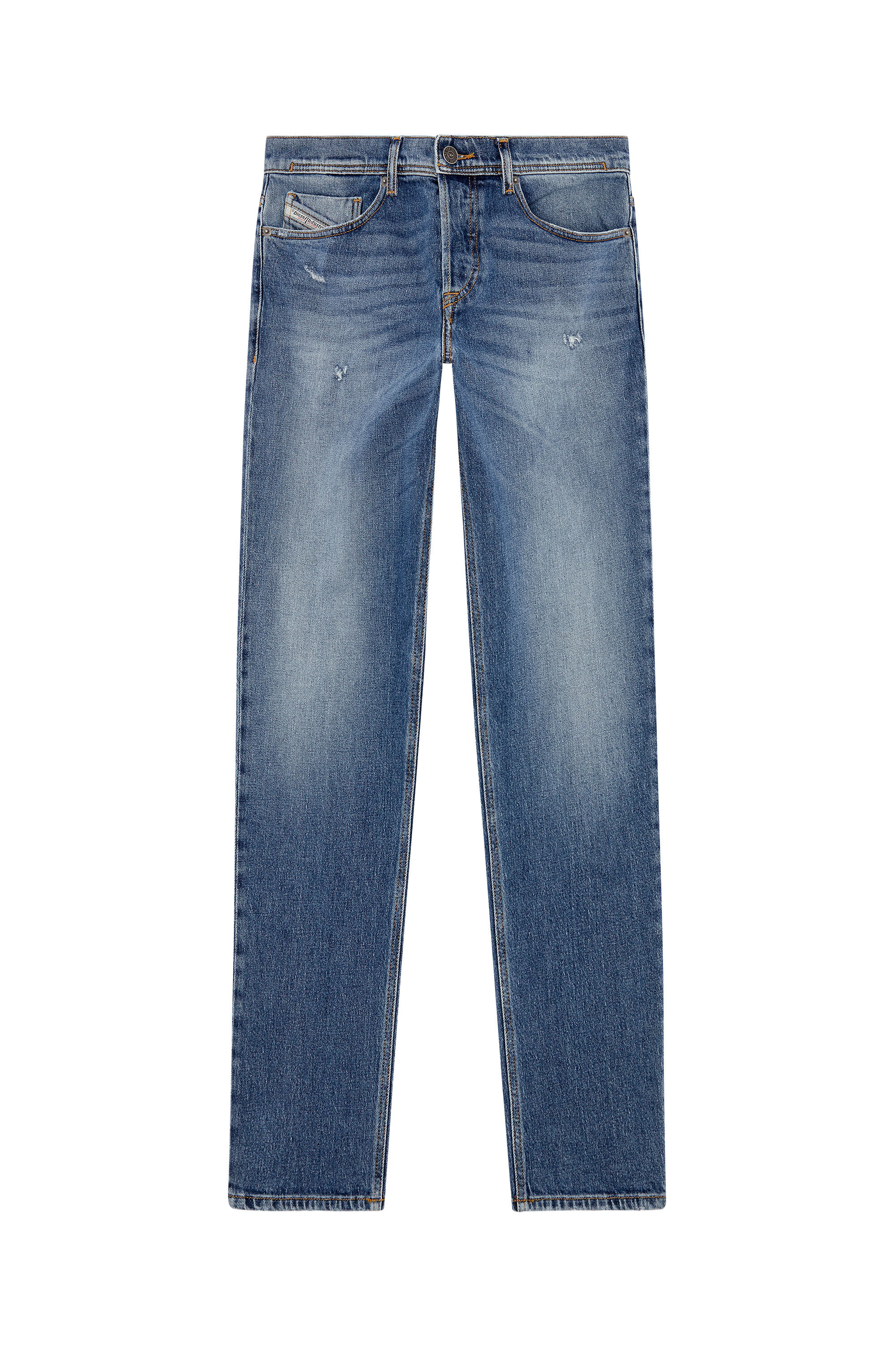 Diesel - Tapered Jeans 2023 D-Finitive 09I16, Azul medio - Image 2