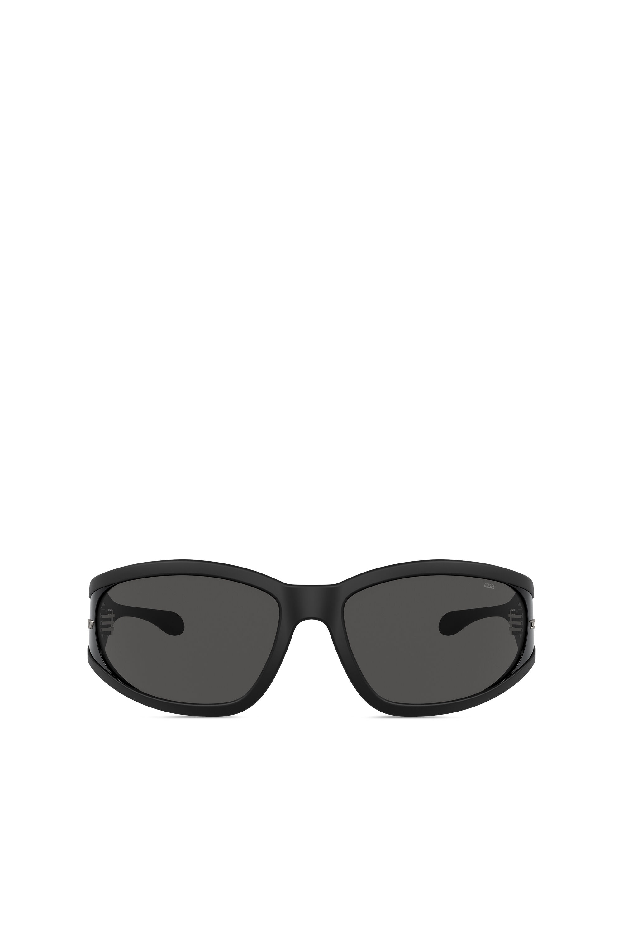 Gafas de sol rectangulares en acetato Mujer Negro Diesel