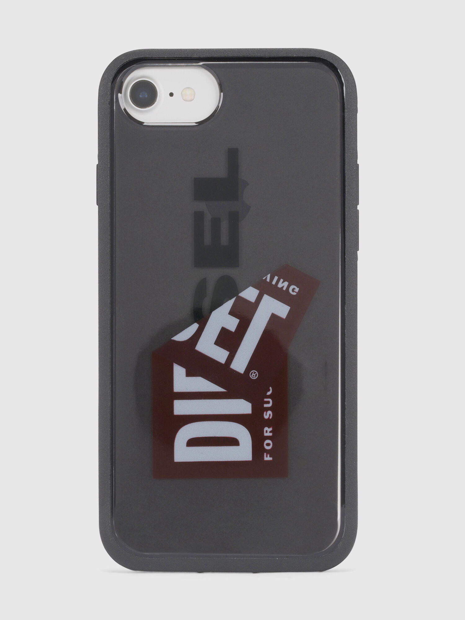 Diesel - STICKER IPHONE 8 PLUS/7 PLUS/6s PLUS/6 PLUS CASE, Funda con logo para iPhone 8 Plus/7 Plus/6s Plus/6 Plus Unisex in Negro - 2