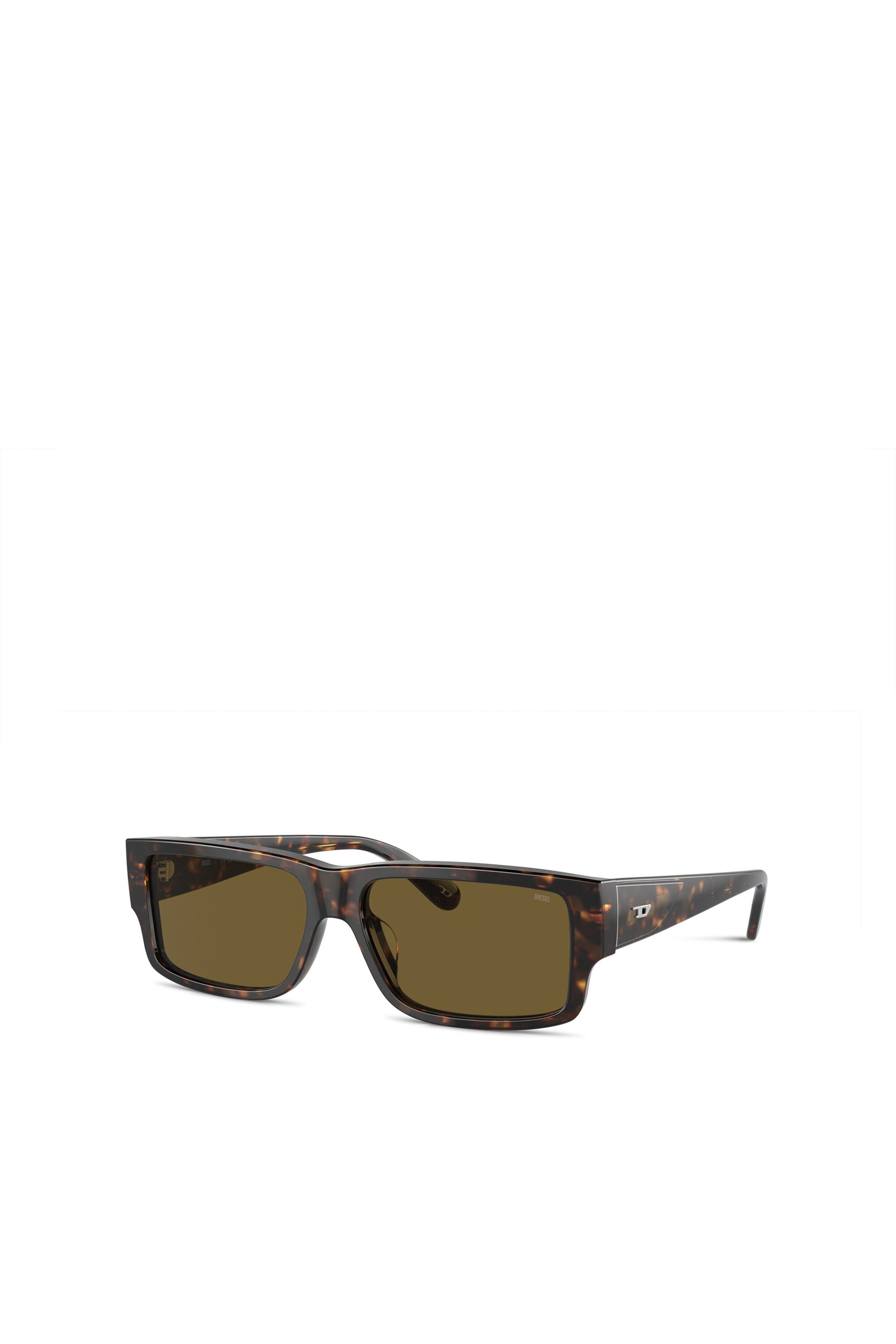 Diesel - 0DL2003 SIZE 57, Gafas rectangulares Hombre in Marrón - 5