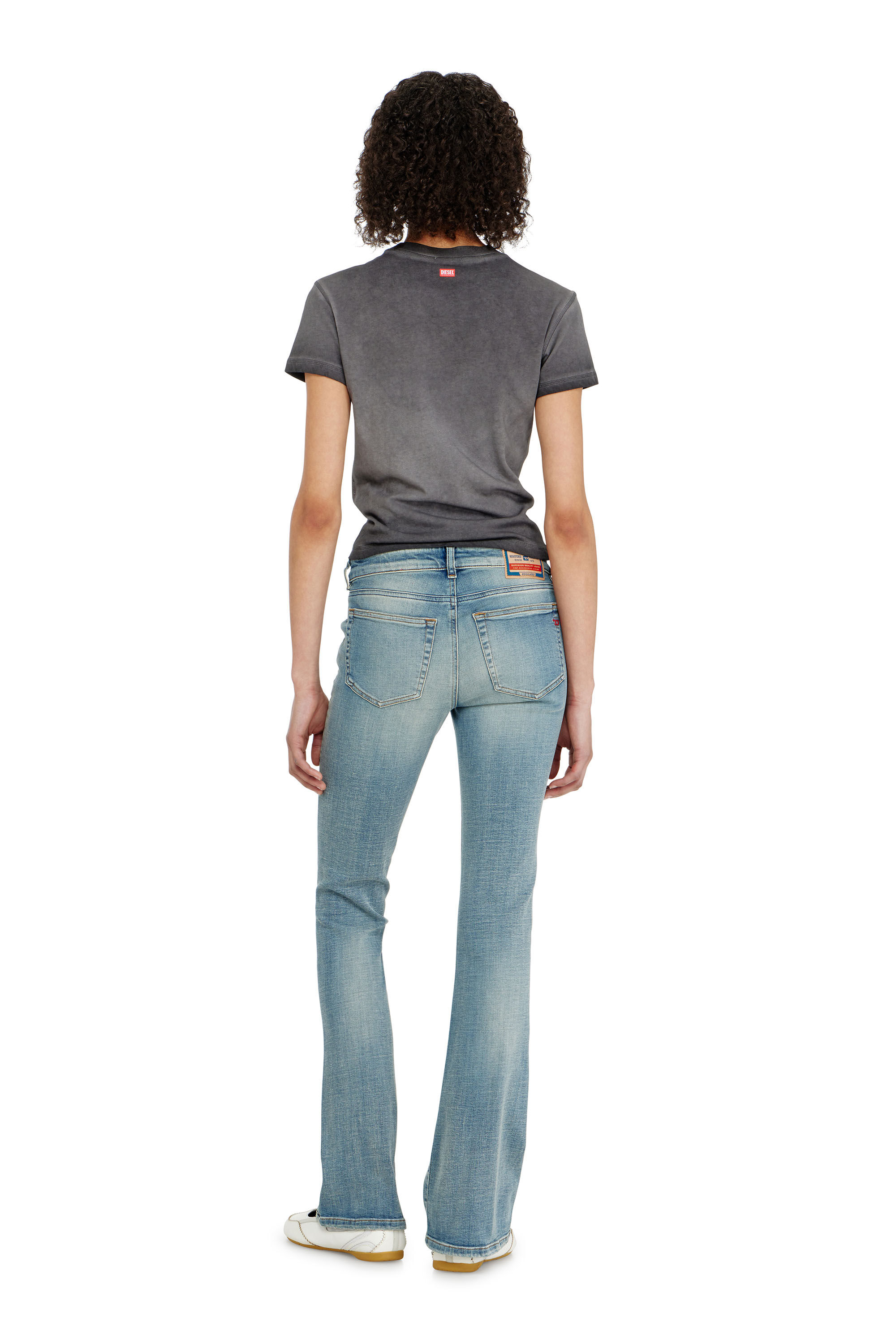 Diesel - Bootcut Jeans 1969 D-Ebbey 09P42 Mujer, Azul Claro - 3