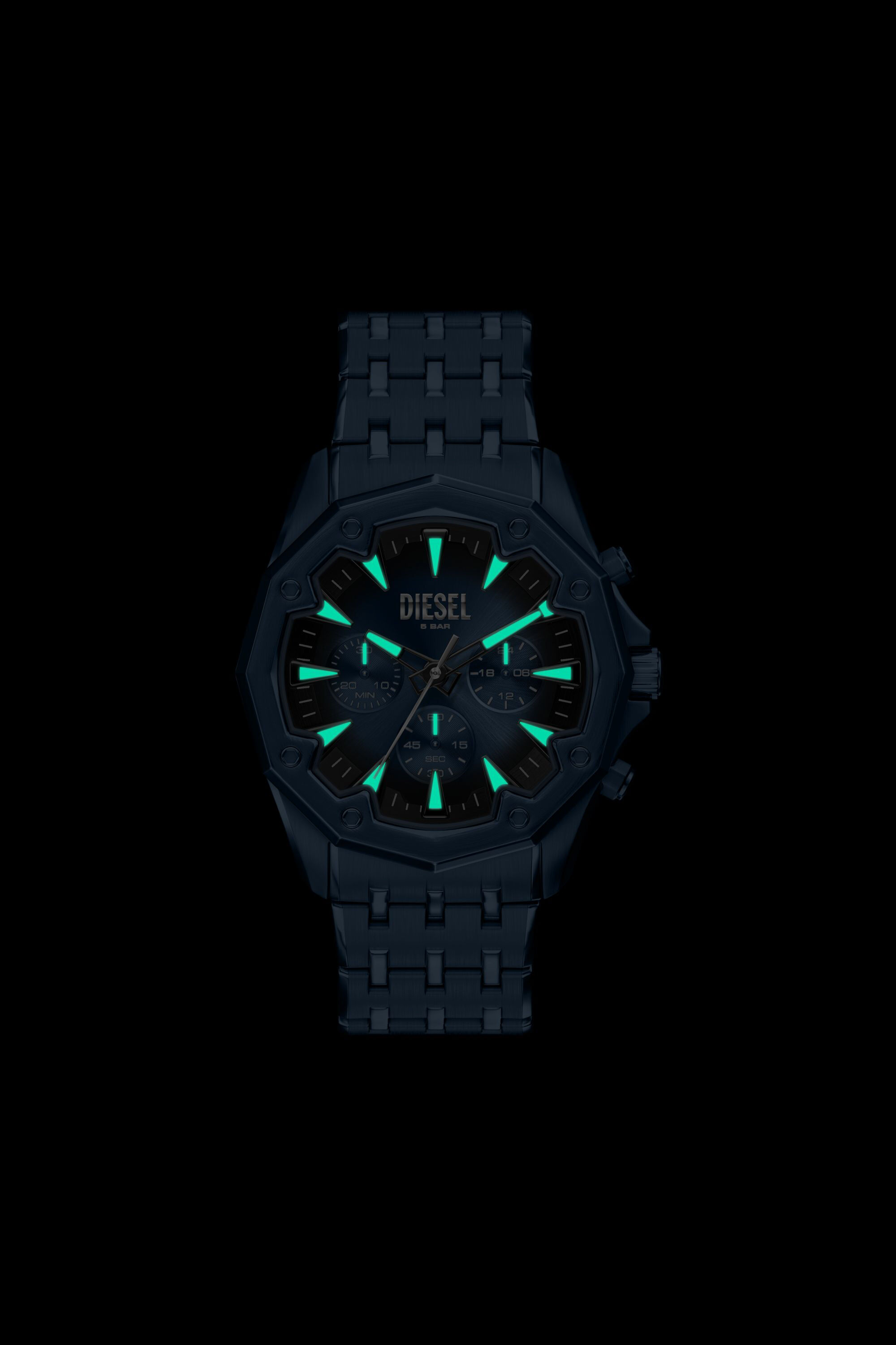 Diesel - DZ4705 WATCH, Reloj Stinger de acero inoxidable azul Hombre in Azul marino - 6