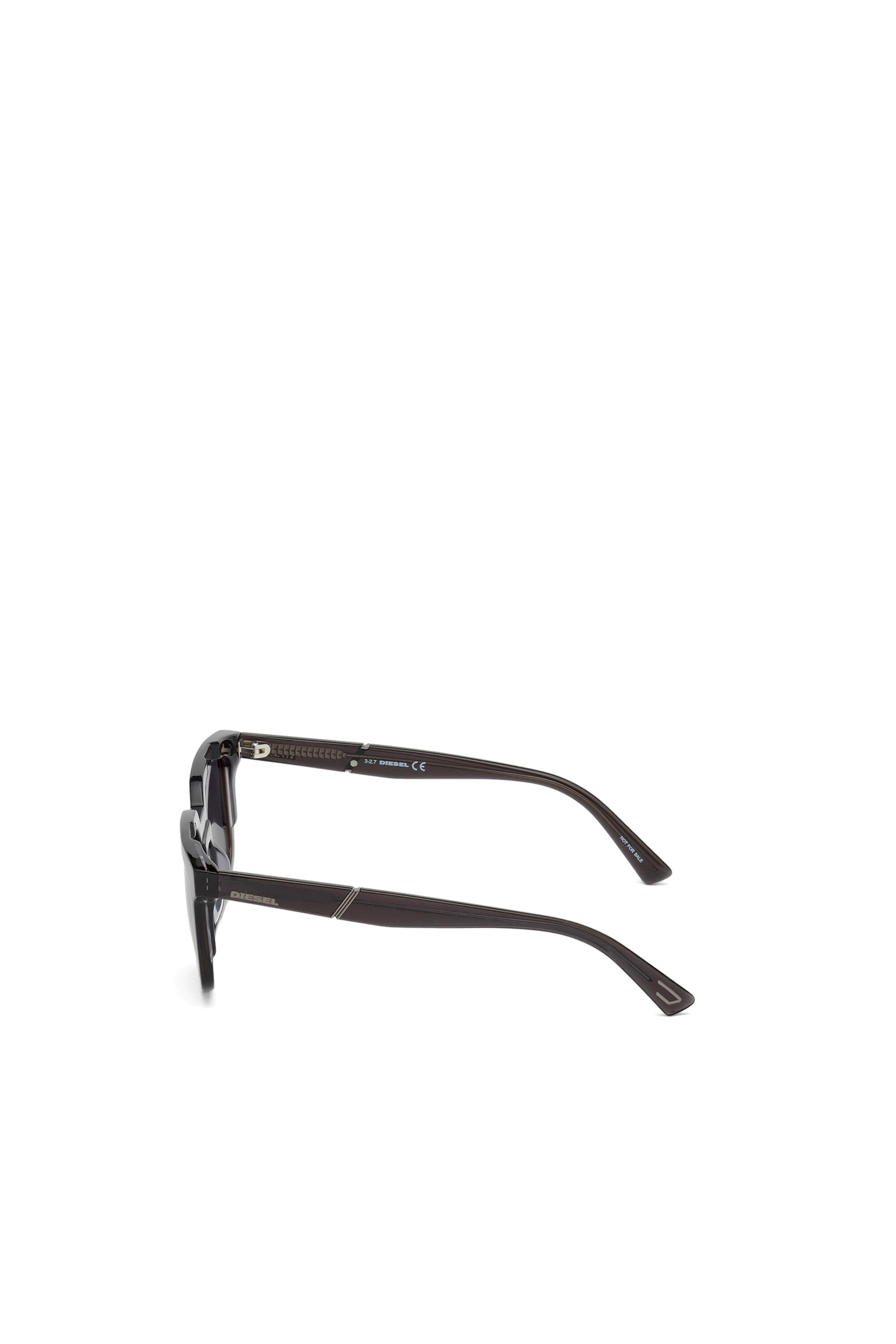 Diesel - DL0271, Gafas masculinas de montura cuadrada Hombre in Negro - 4