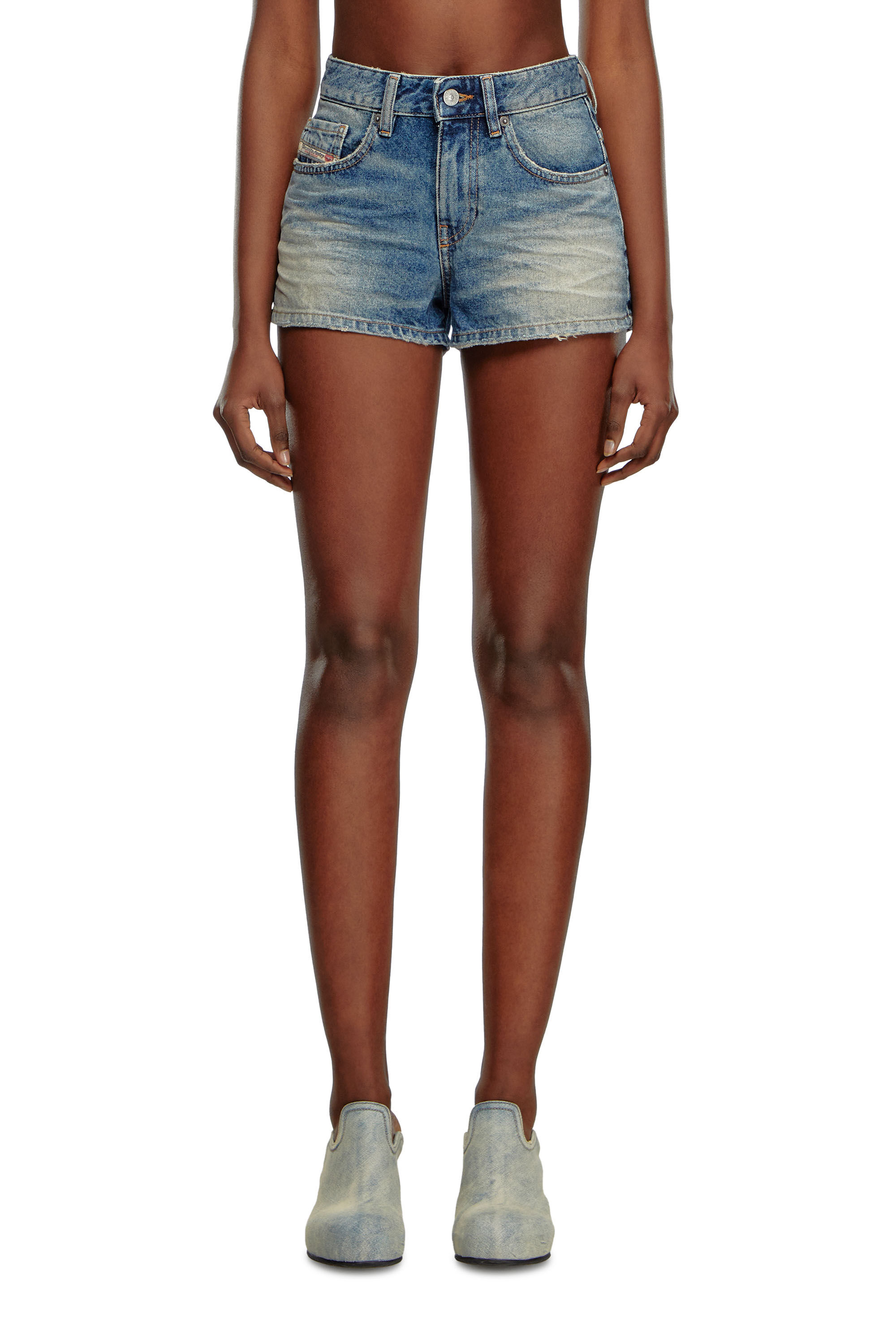 Bermudas mujer denim clearance