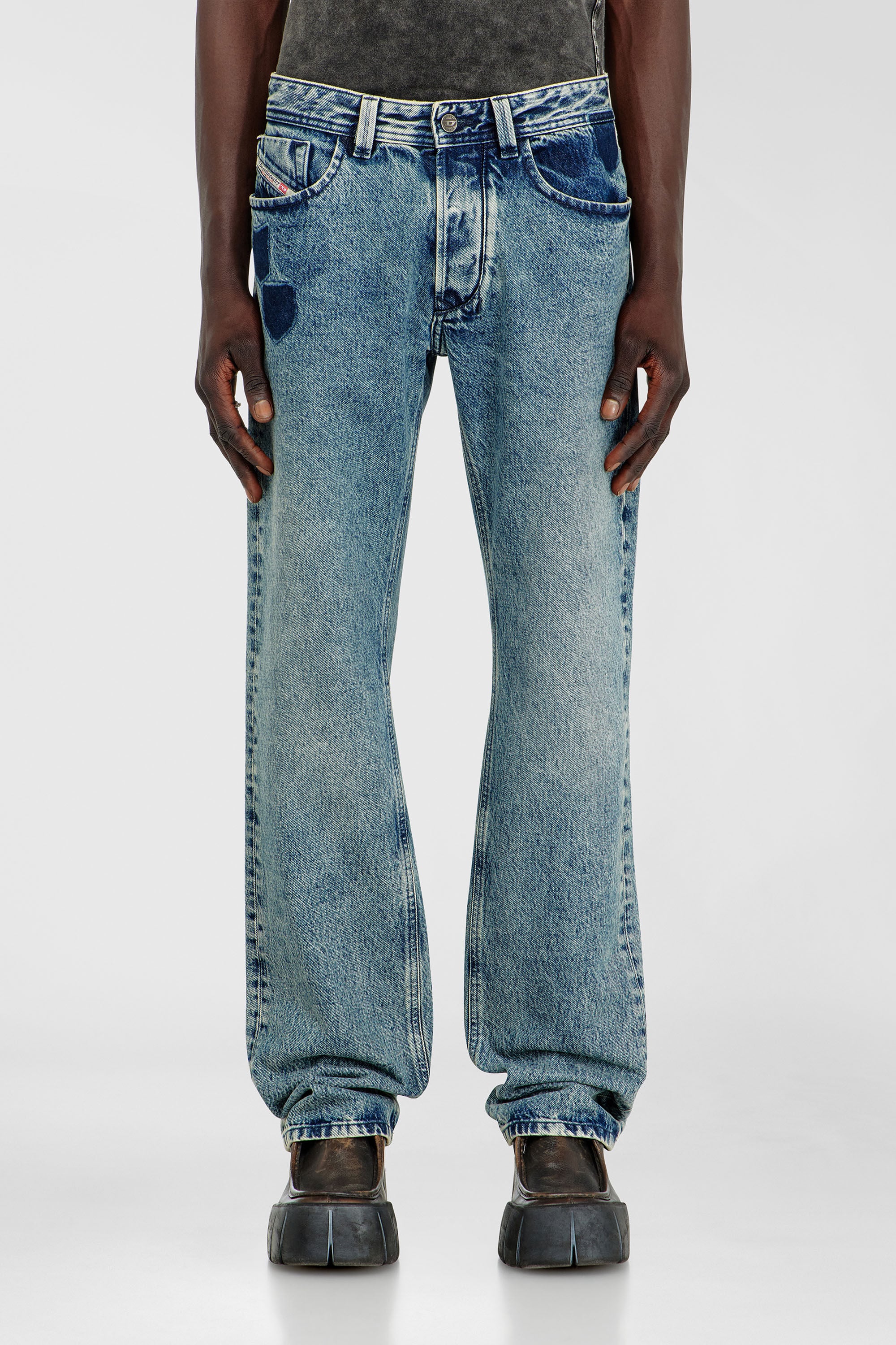 Diesel - Regular Jeans 1985 Larkee 0IFBV Hombre, Azul medio - 4