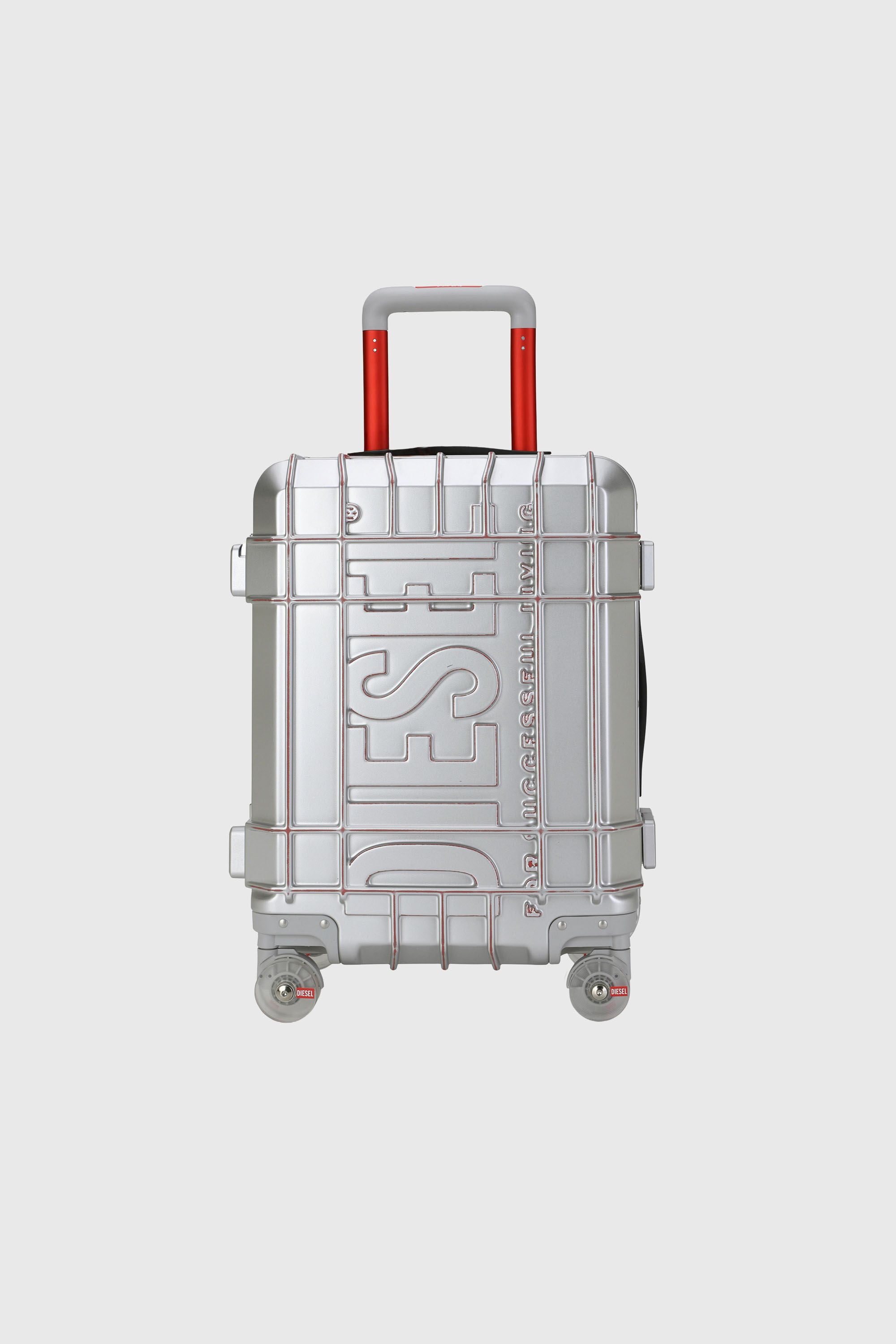 Diesel - DIESEL PC STRONG IMAGE TROLLEY- DSL003, Maleta resistente tama&ntilde;o S Unisex in Plateado - 2