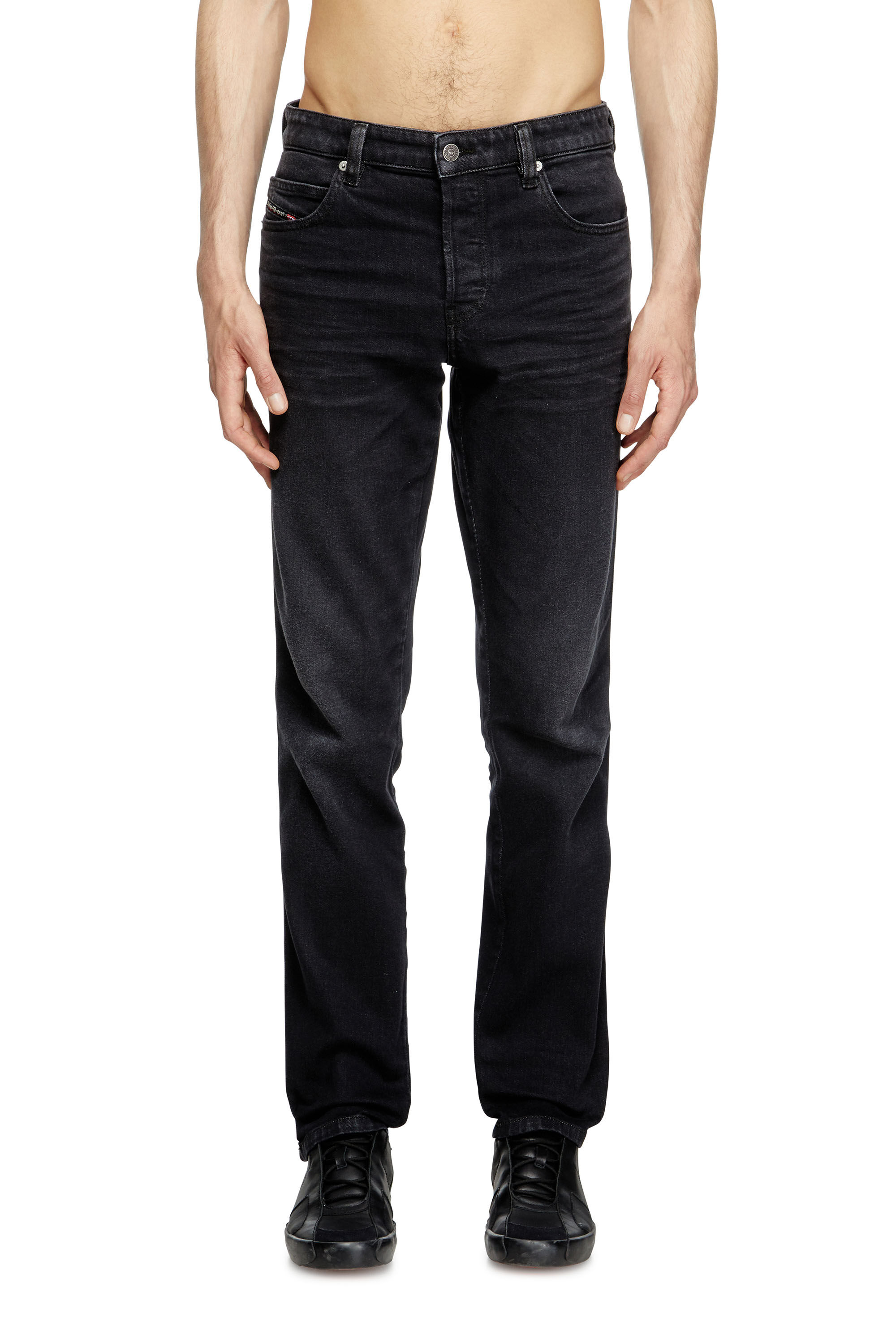 Diesel - Slim Jeans 1993 D-Vyl 0DBEG Hombre, Negro/Gris oscuro - 3