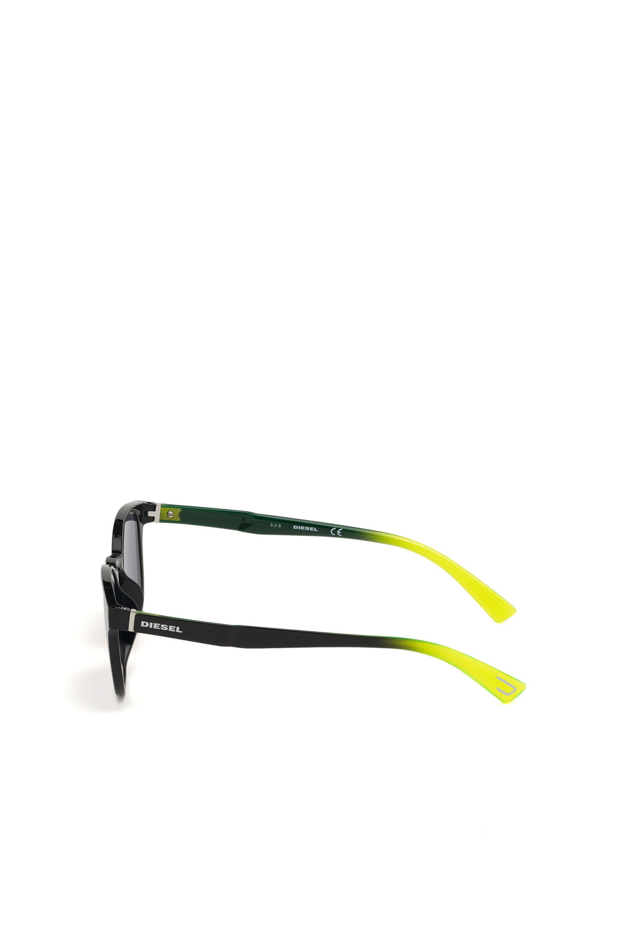 Diesel - DL0328, Gafas unisex con cristales polarizados Unisex in Negro - 4