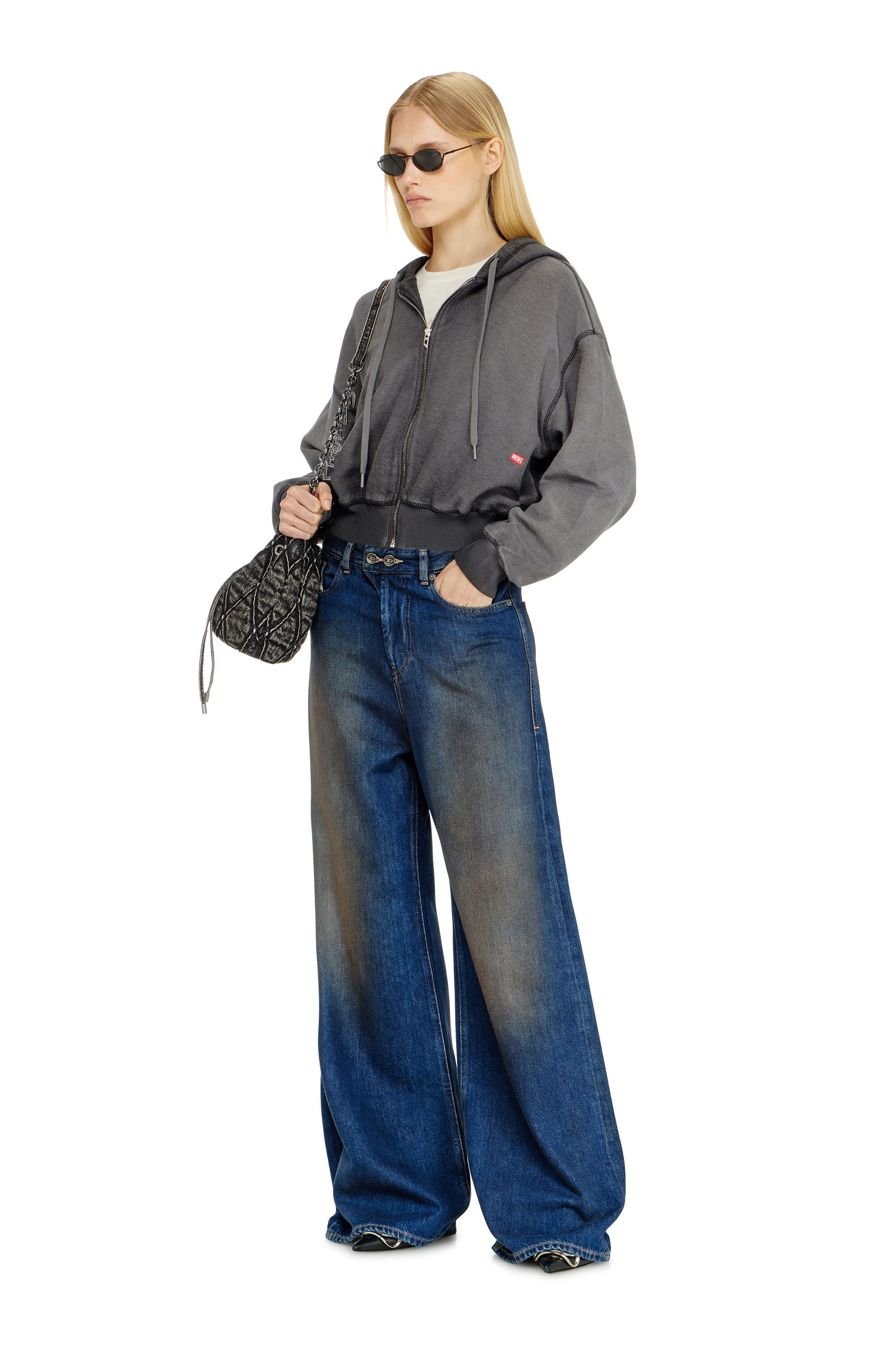 Diesel - Relaxed Jeans 1996 D-Sire 09P47 Mujer, Azul Oscuro - 1
