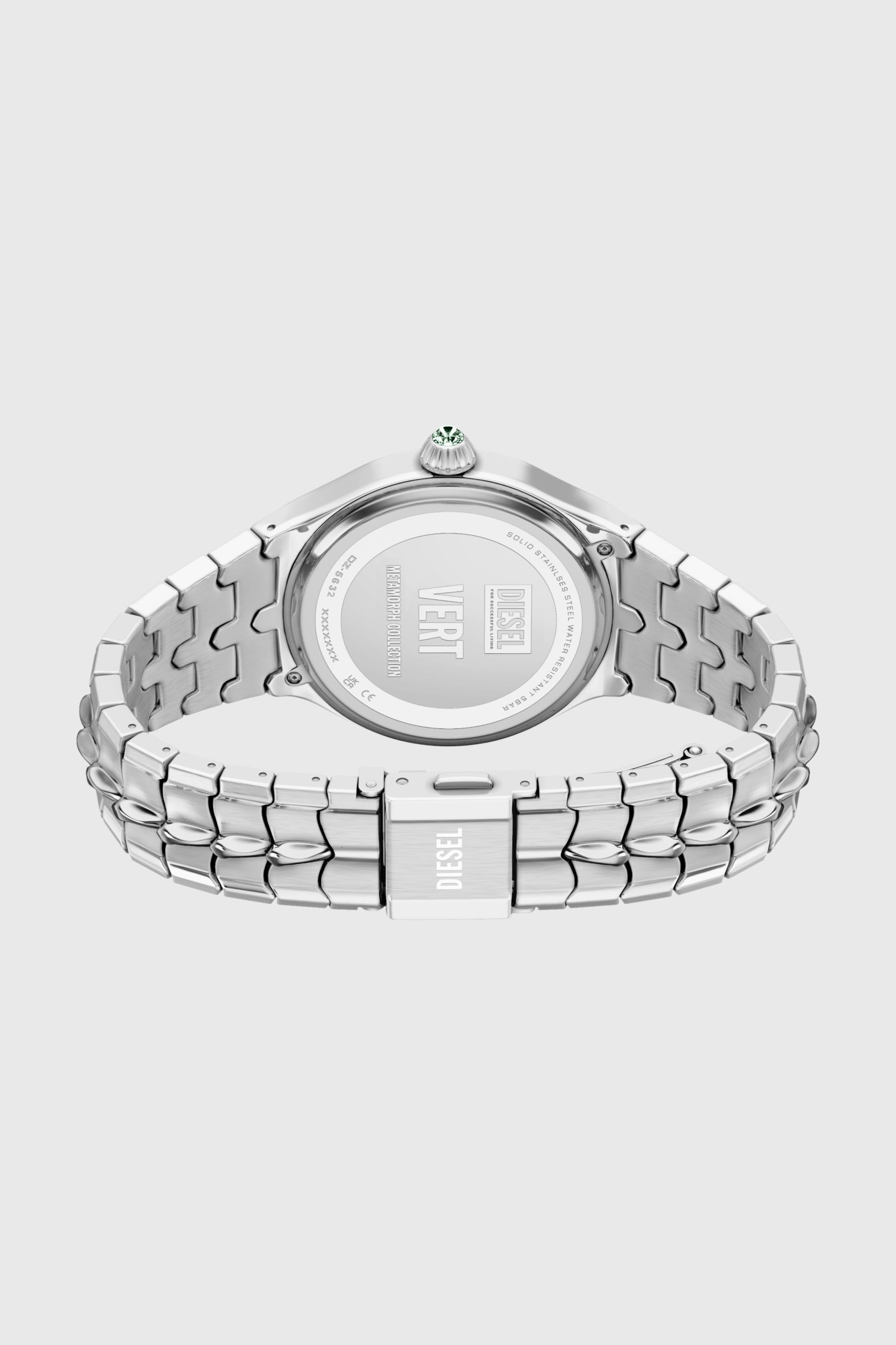 Diesel - DZ5632 WATCH, Reloj Vert de acero inoxidable Hombre in Plateado - 6