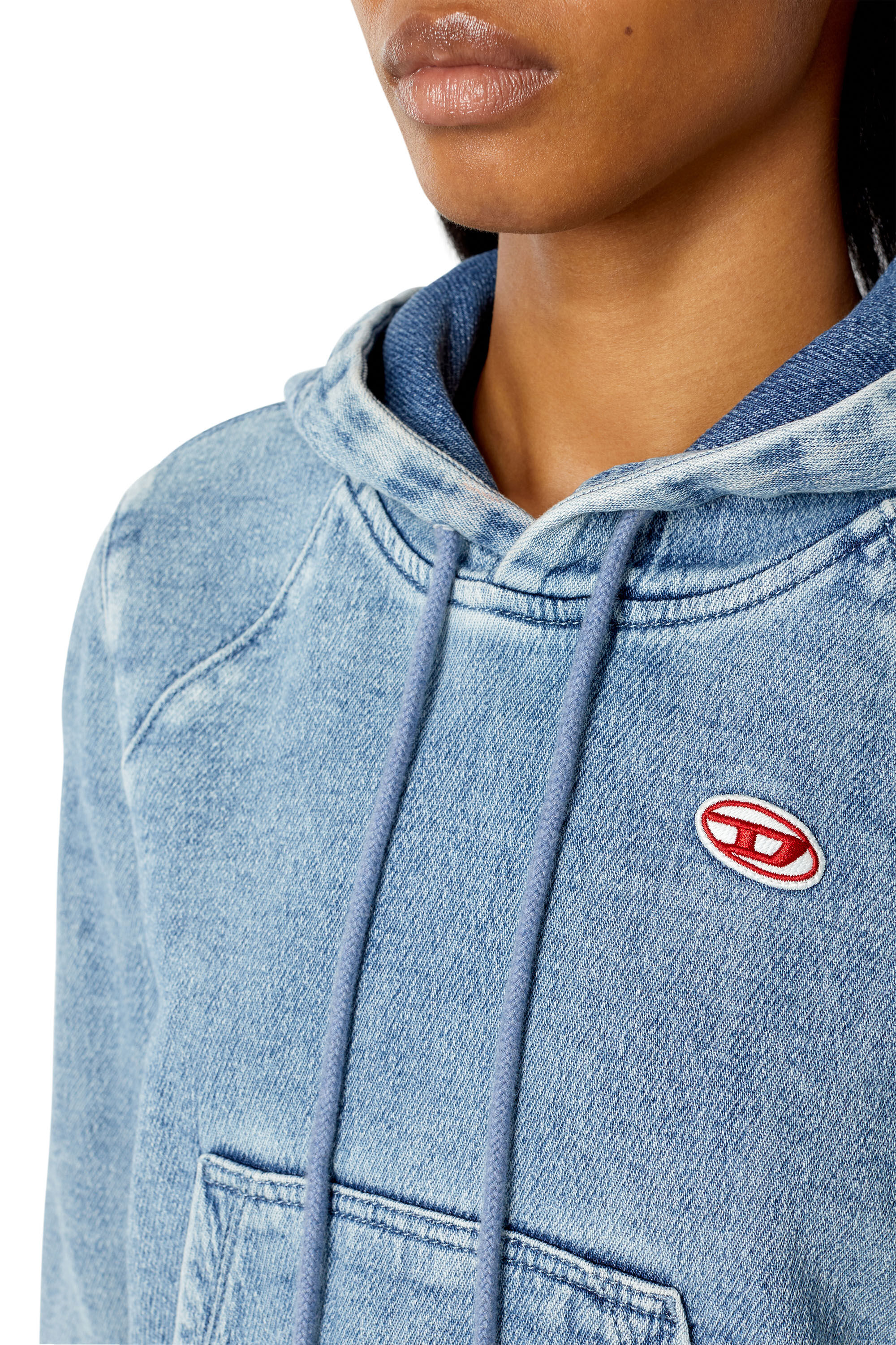 Hoodie azul 2025 claro