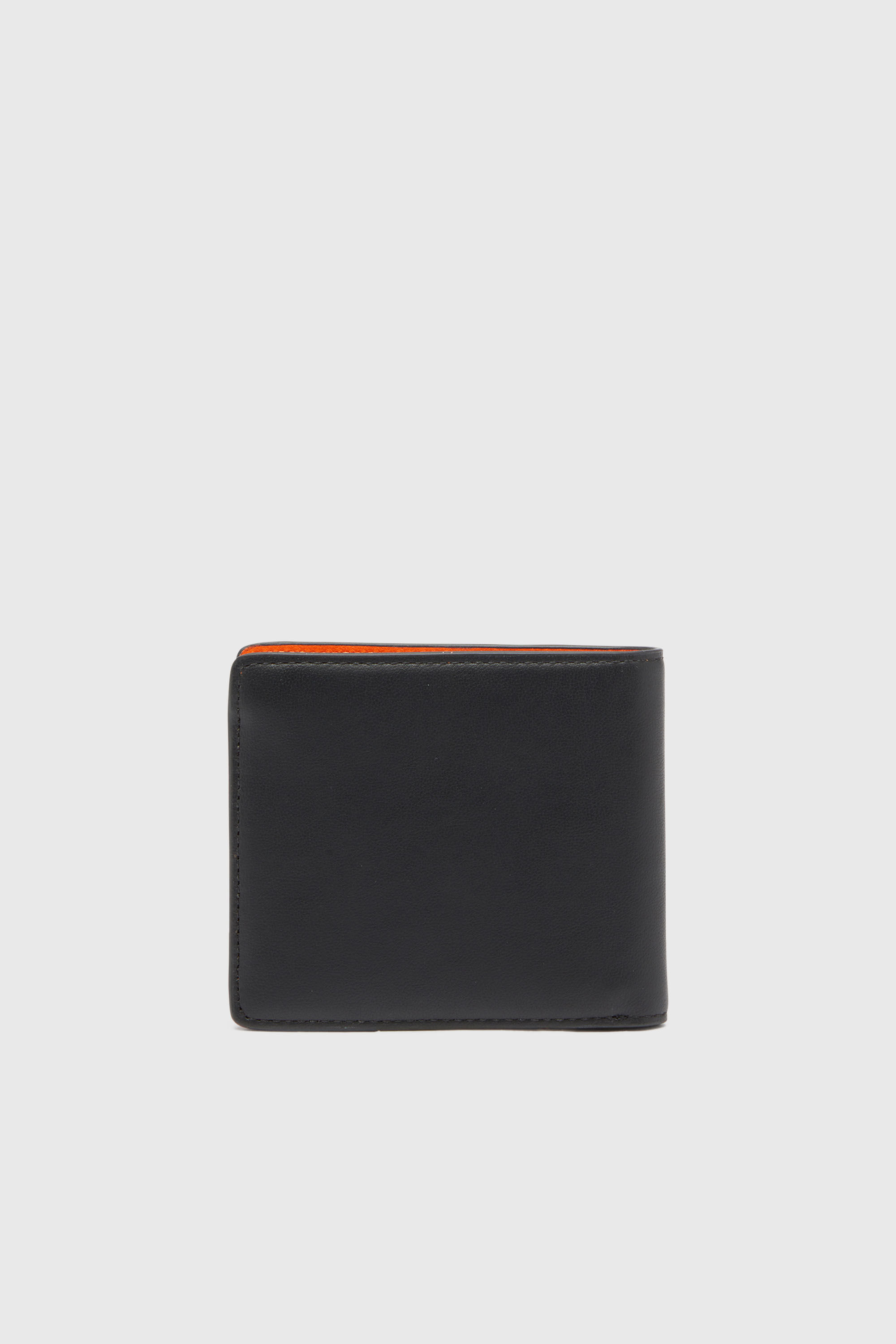 BISCOTTO BI-FOLD COIN S 3D, Black/Orange
