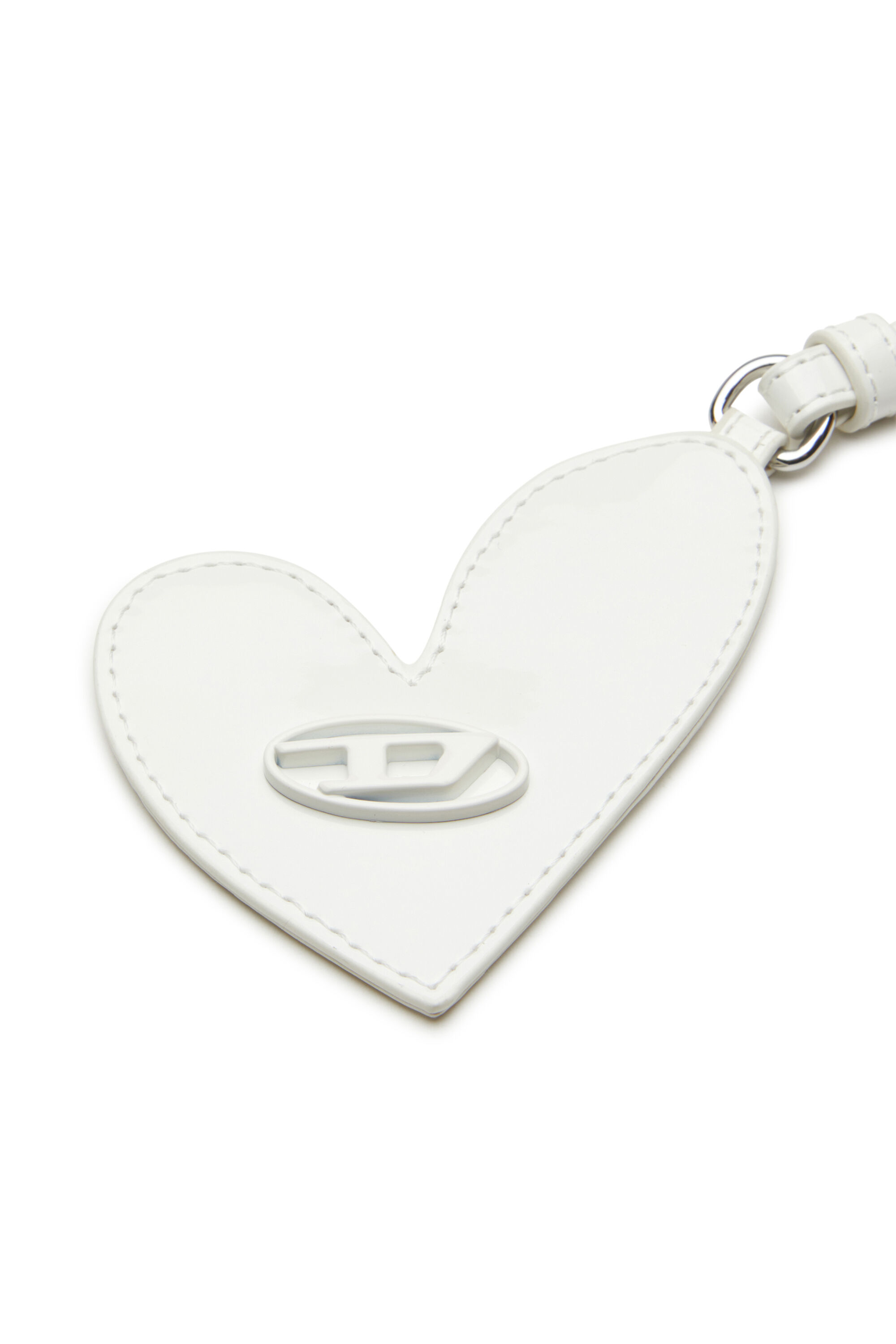 Diesel - PLAY MIRROR, Colgante en forma de espejo con acabado brillante Mujer in Blanco - 3