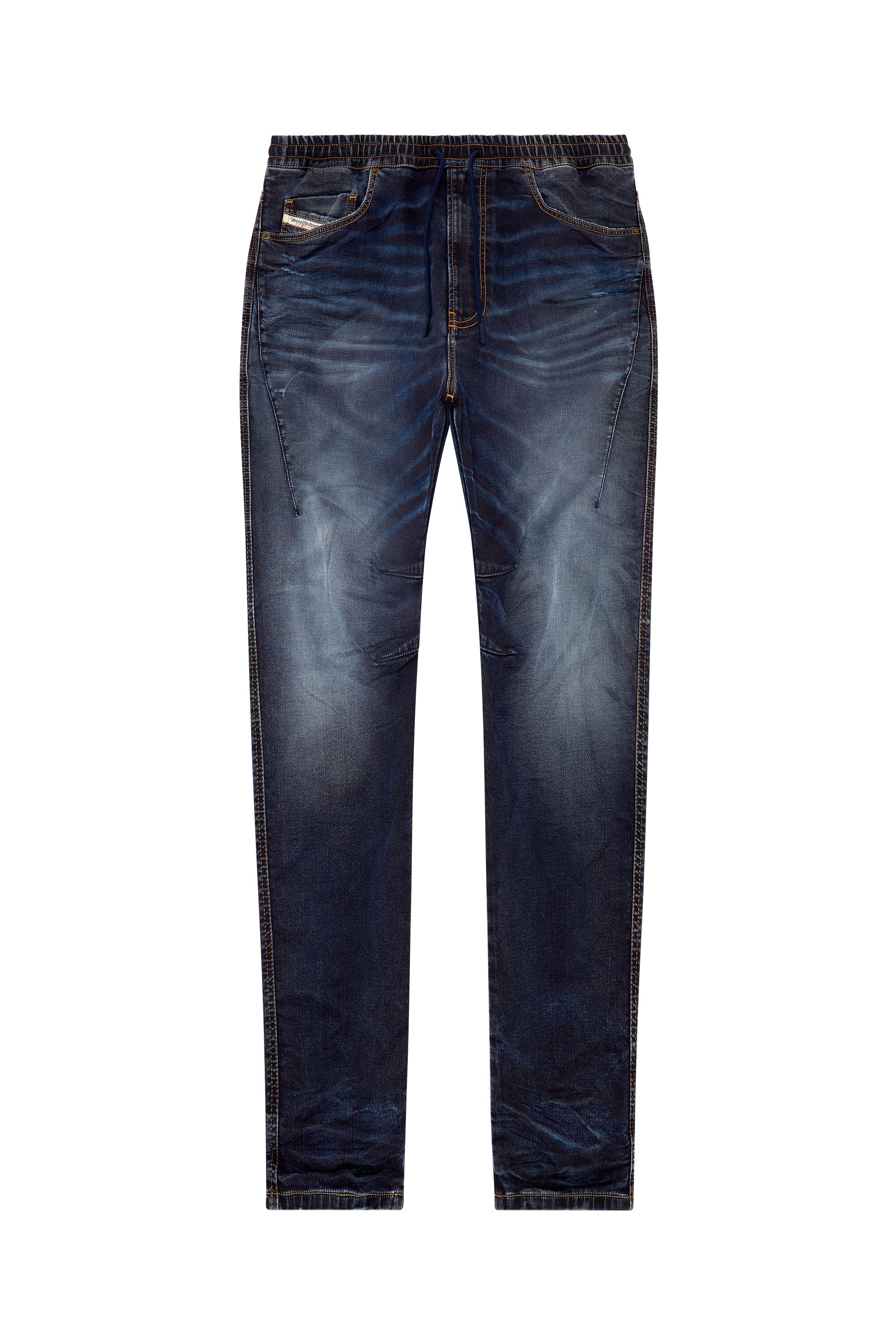 Diesel - Tapered 2040 D-Amage Joggjeans® 09I18, Azul Oscuro - Image 2