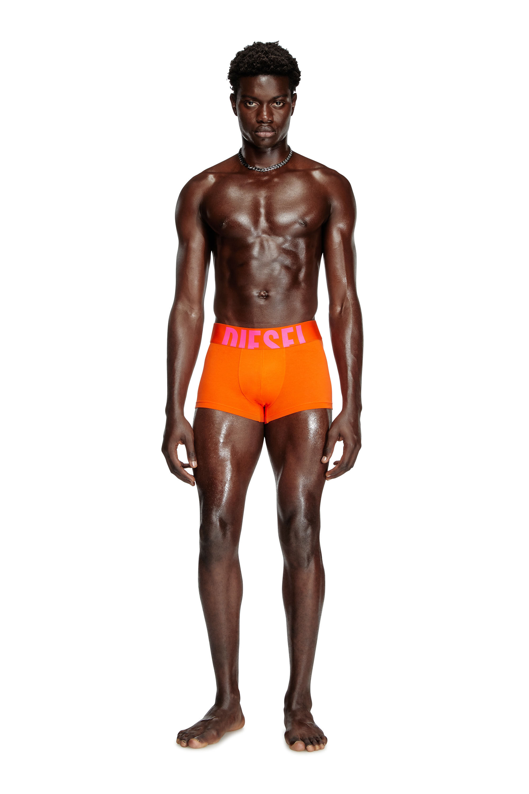 Diesel - UMBX-DAMIENTHREEPACK-5.5EL, Paquete de tres bóxers ajustados de algodón elástico Hombre in Multicolor - 1