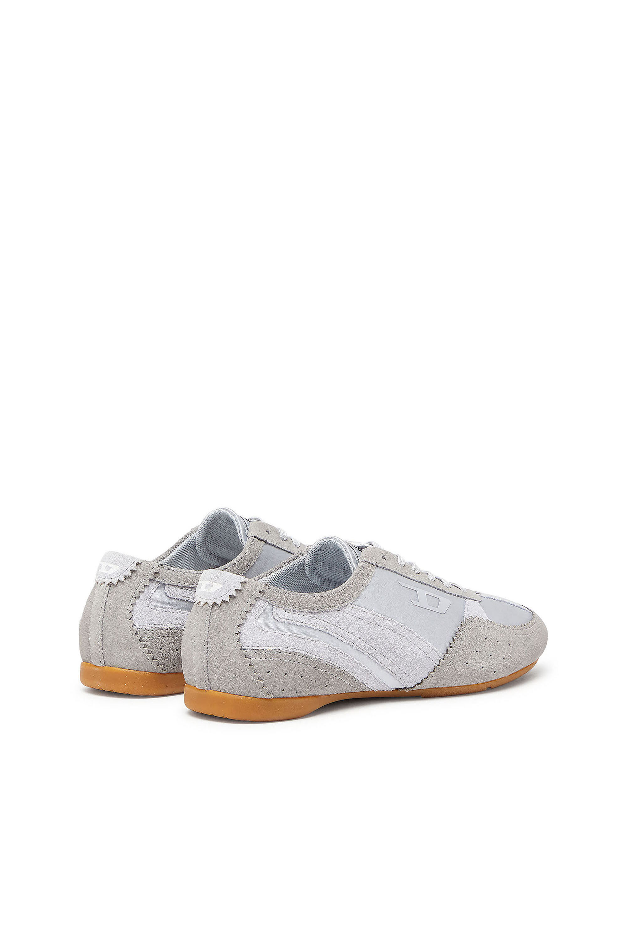 Diesel - D-MILE LOW II W, D-Mile- Zapatillas con superposiciones de ante Mujer in Azul marino - 3